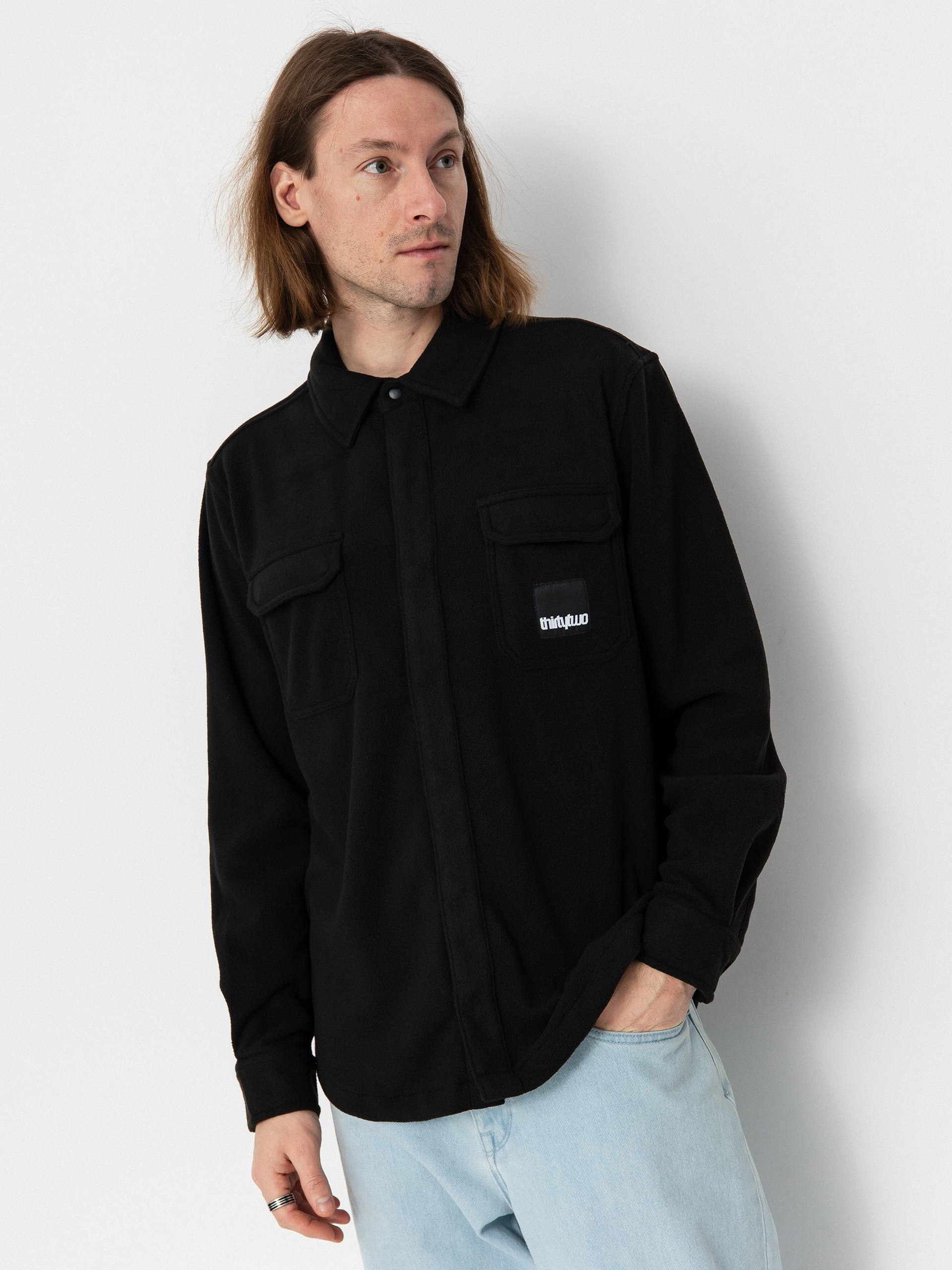 Košile ThirtyTwo Rest Stop Shirt (black)