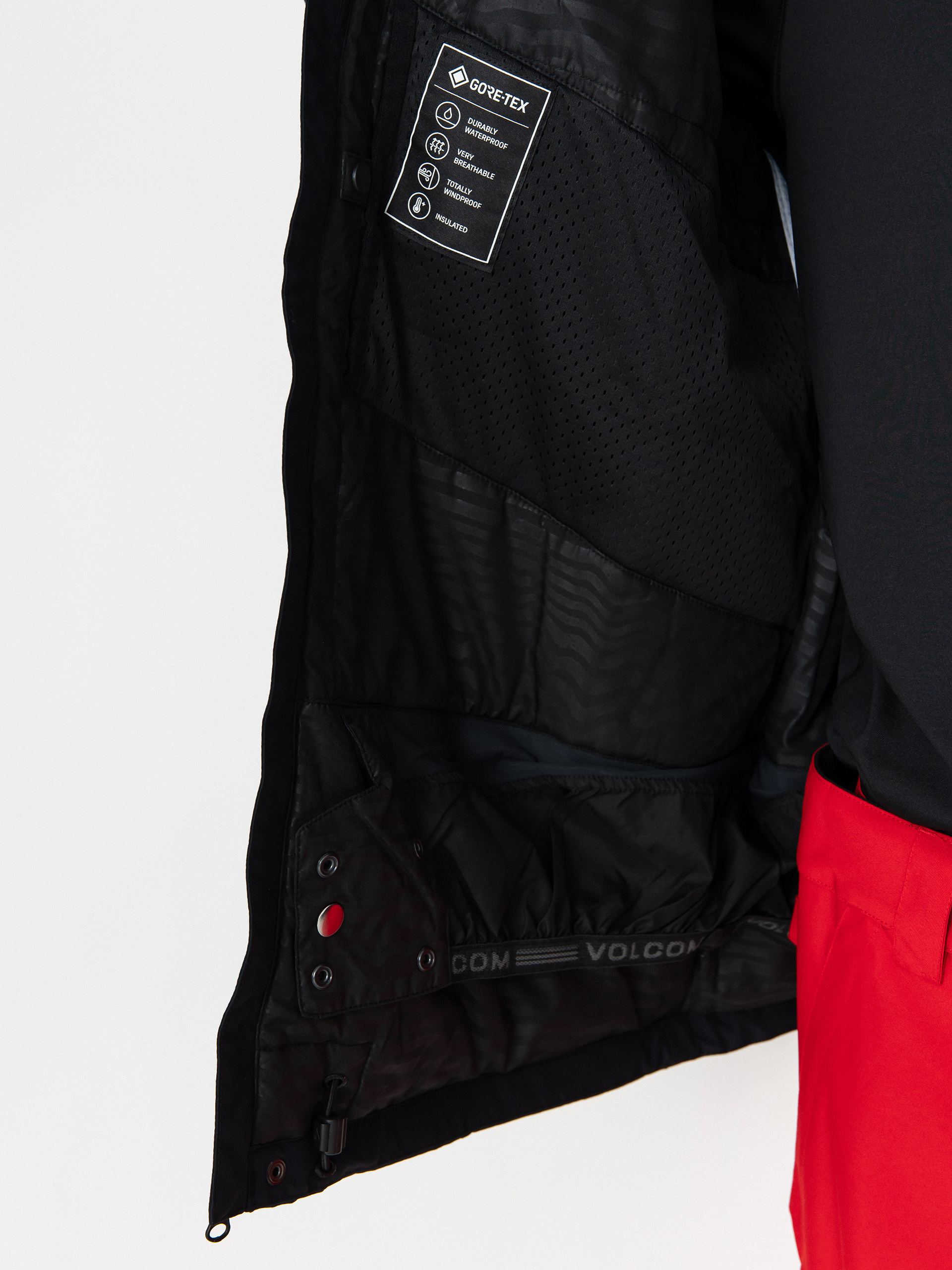 Pánská Snowboardová bunda Volcom Dua Ins Gore (black)