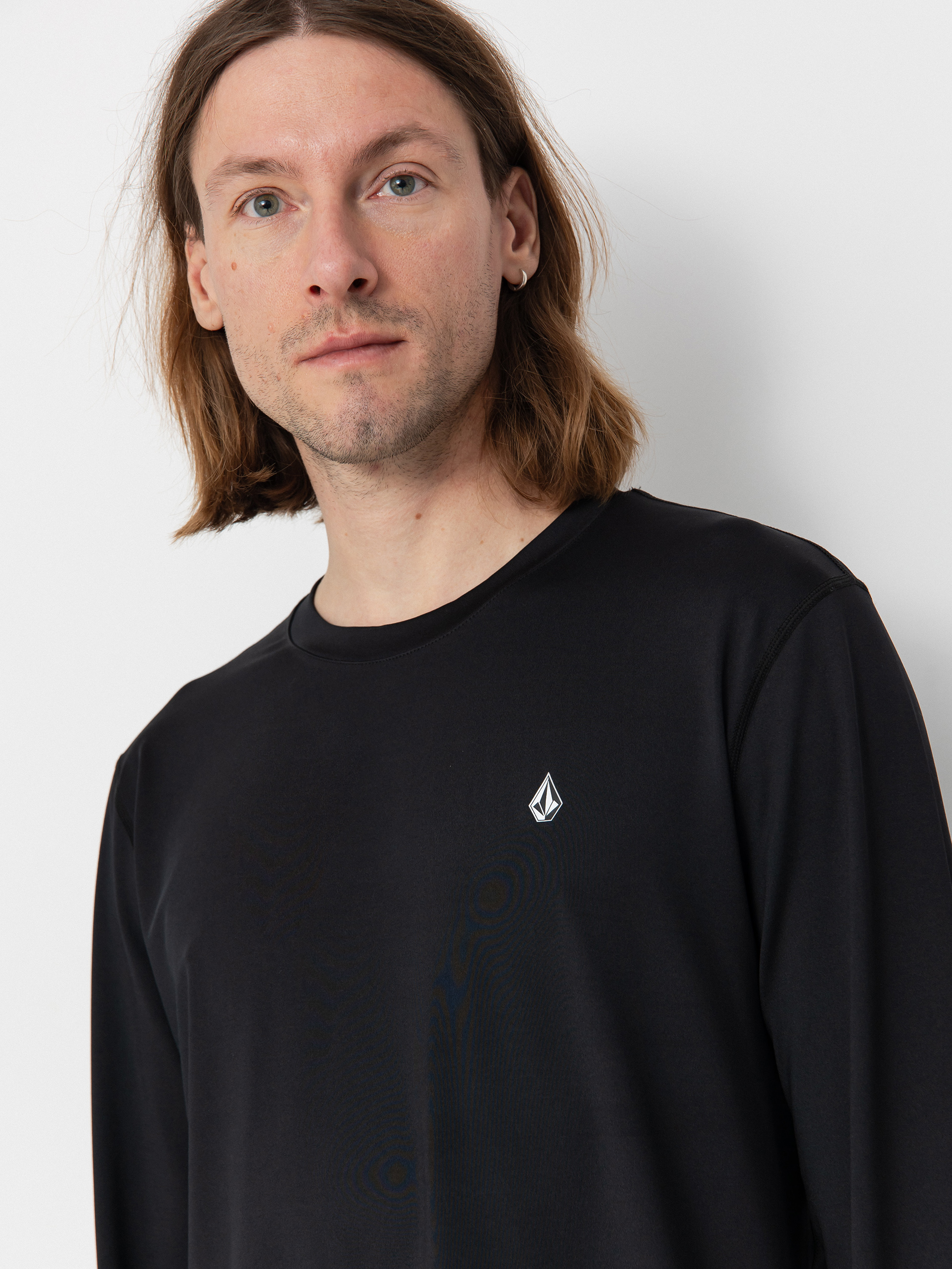 Pánský Triko Volcom M V Science Crew (black)