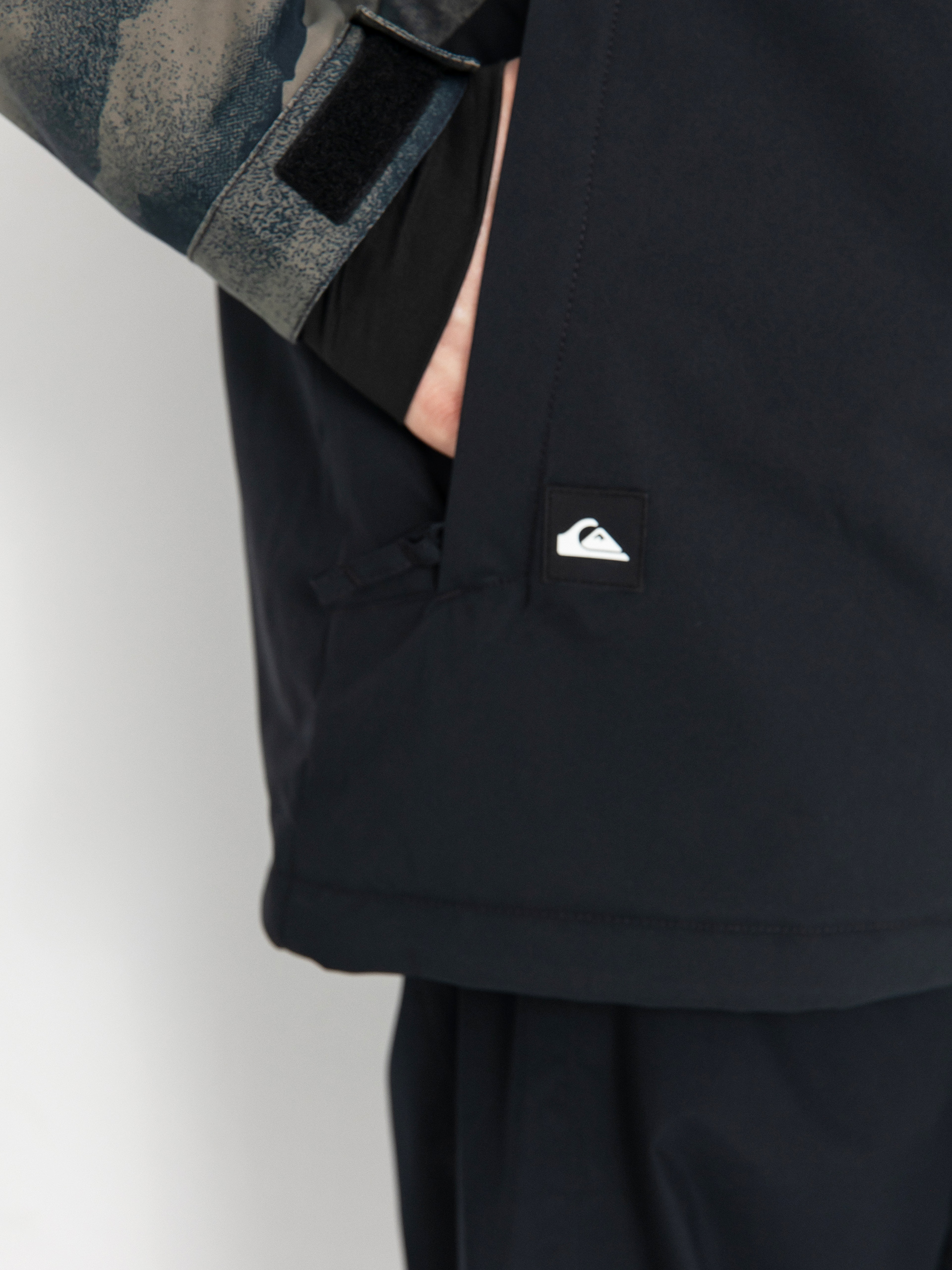 Pánská Snowboardová bunda Quiksilver Mission Printed Block (mountain spray cante)