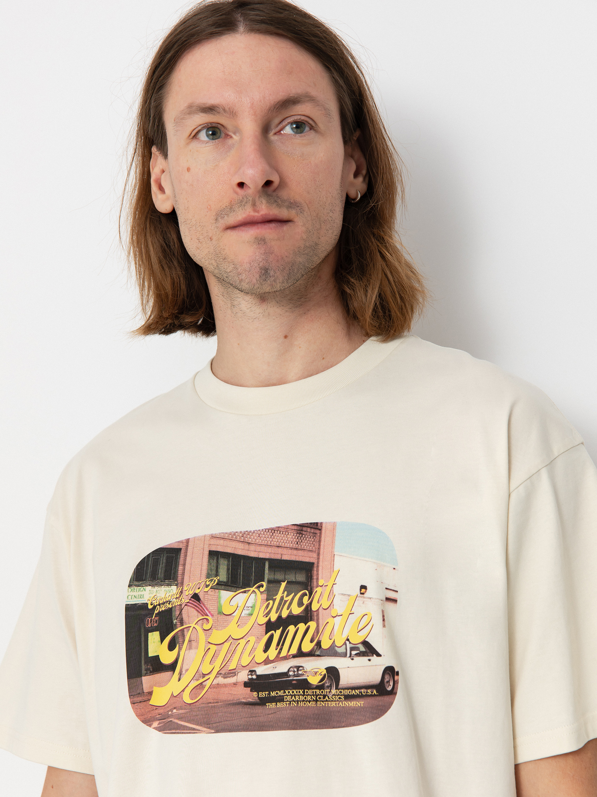 Tričko Carhartt WIP Greatest Flicks (natural)