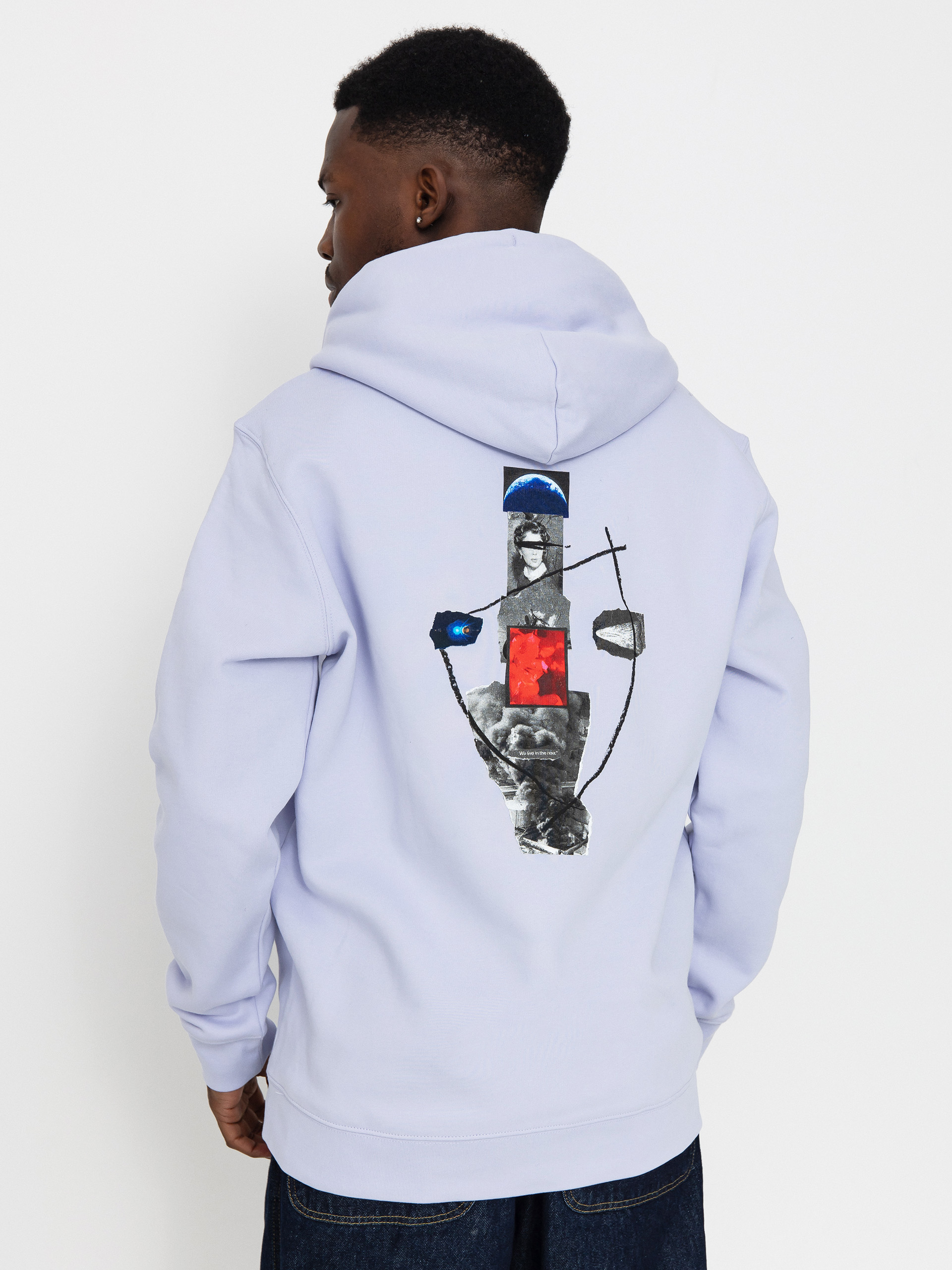 Mikina s kapucu00ed Poetic Collective In The Now HD (purple)