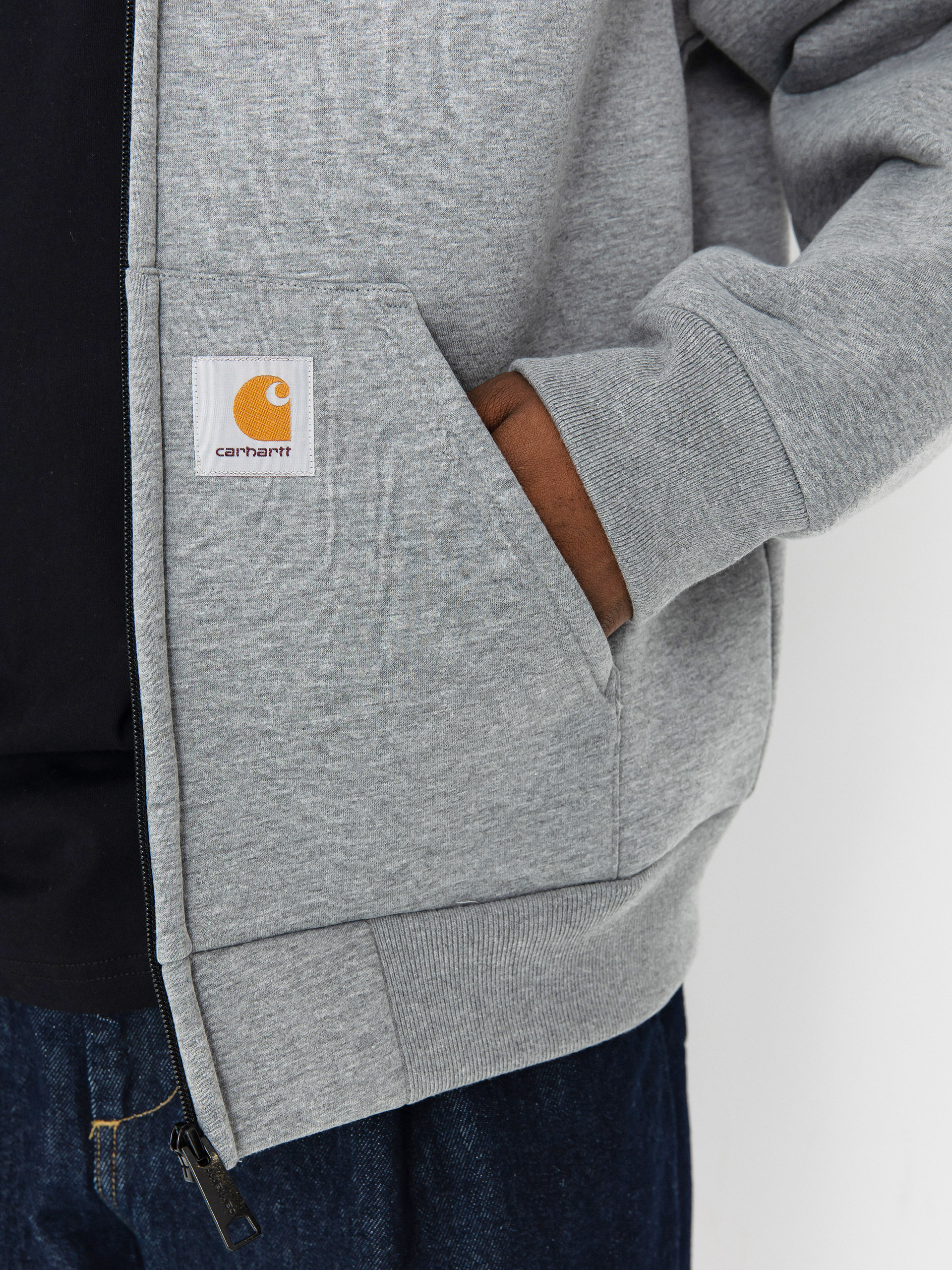 Bunda Carhartt WIP Harttronix Car Lux (dark grey heather/grey)