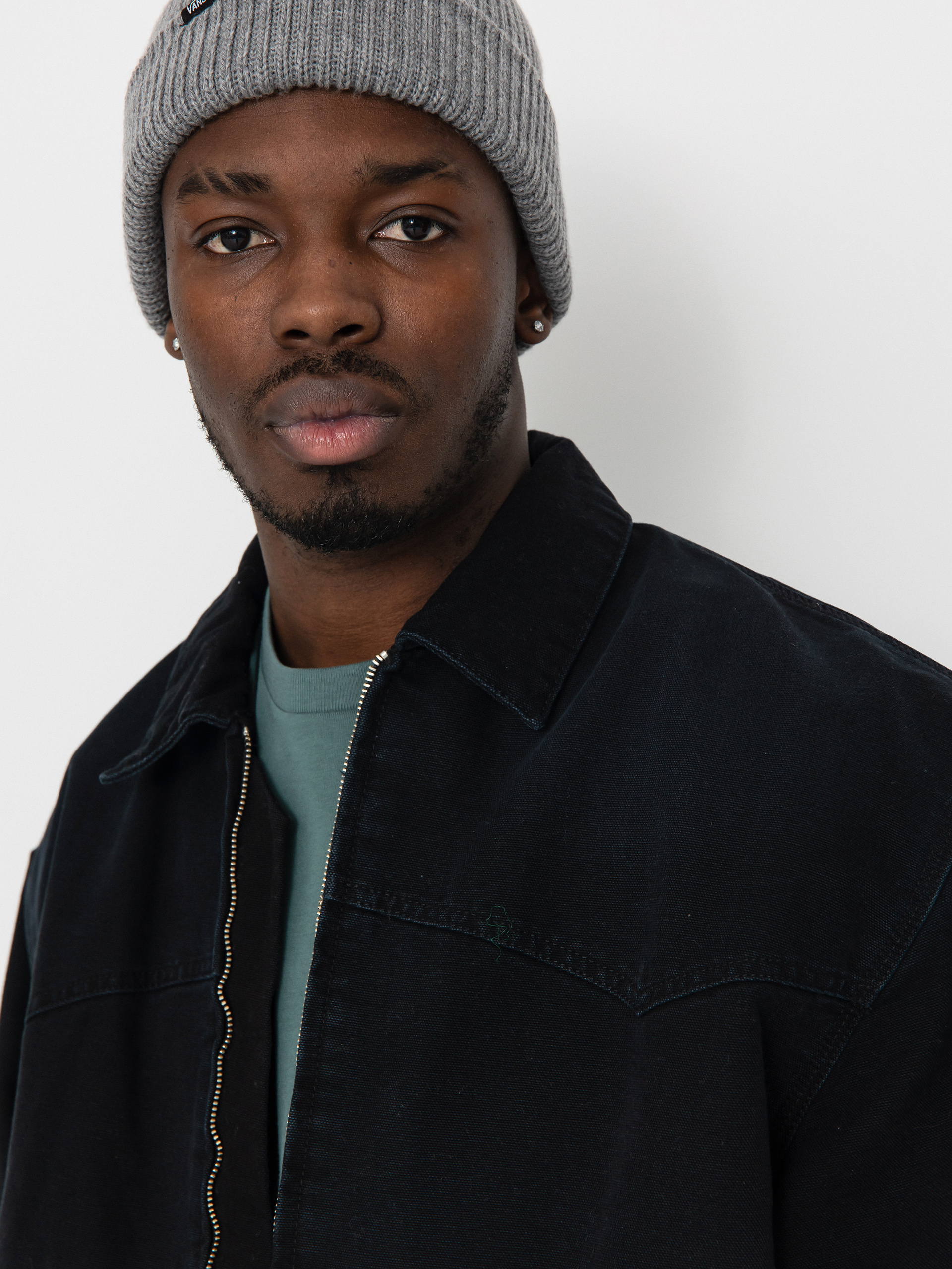 Bunda Carhartt WIP OG Santa Fe (black/black)