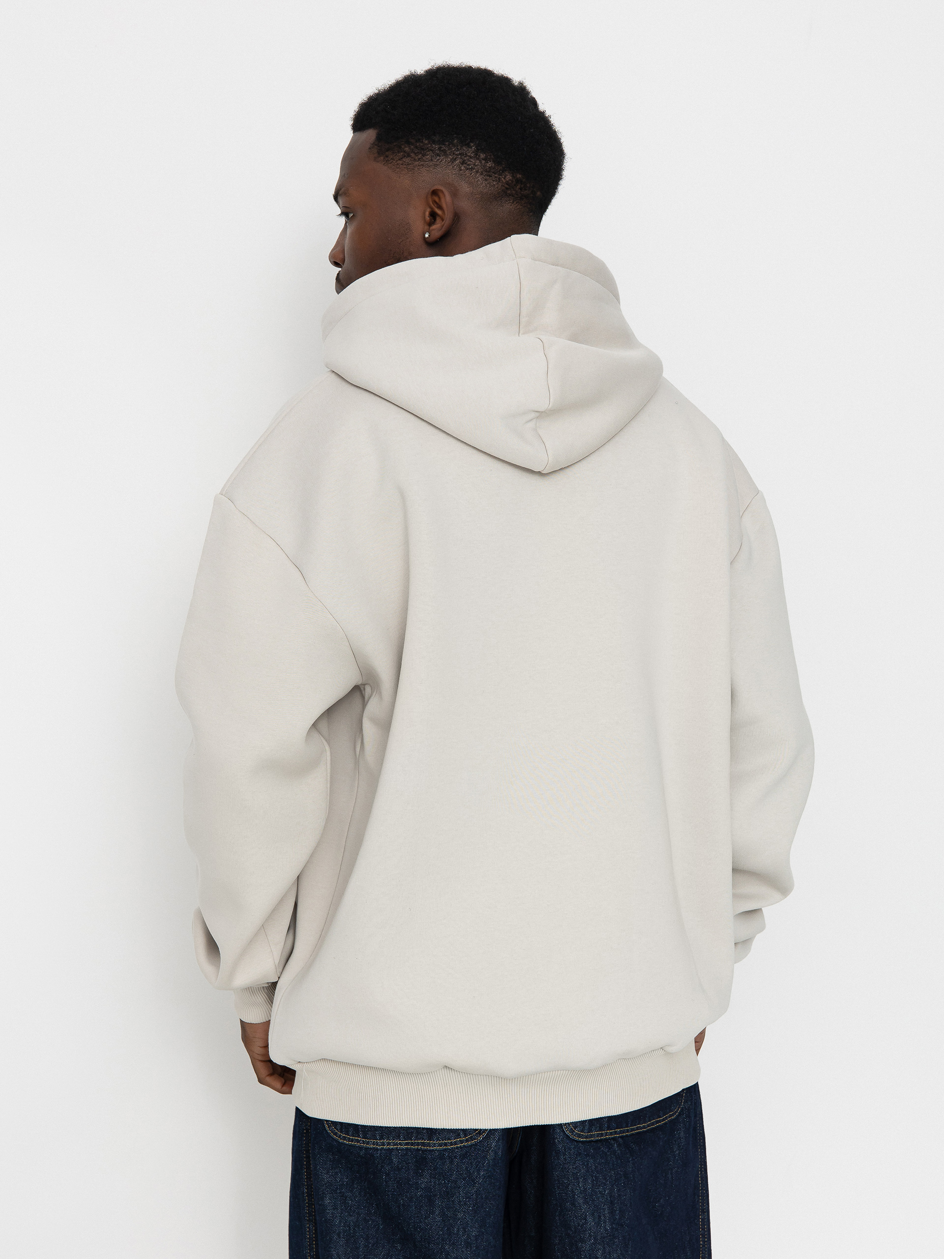 Mikina s kapucí Method Snowboarding HD (bone)