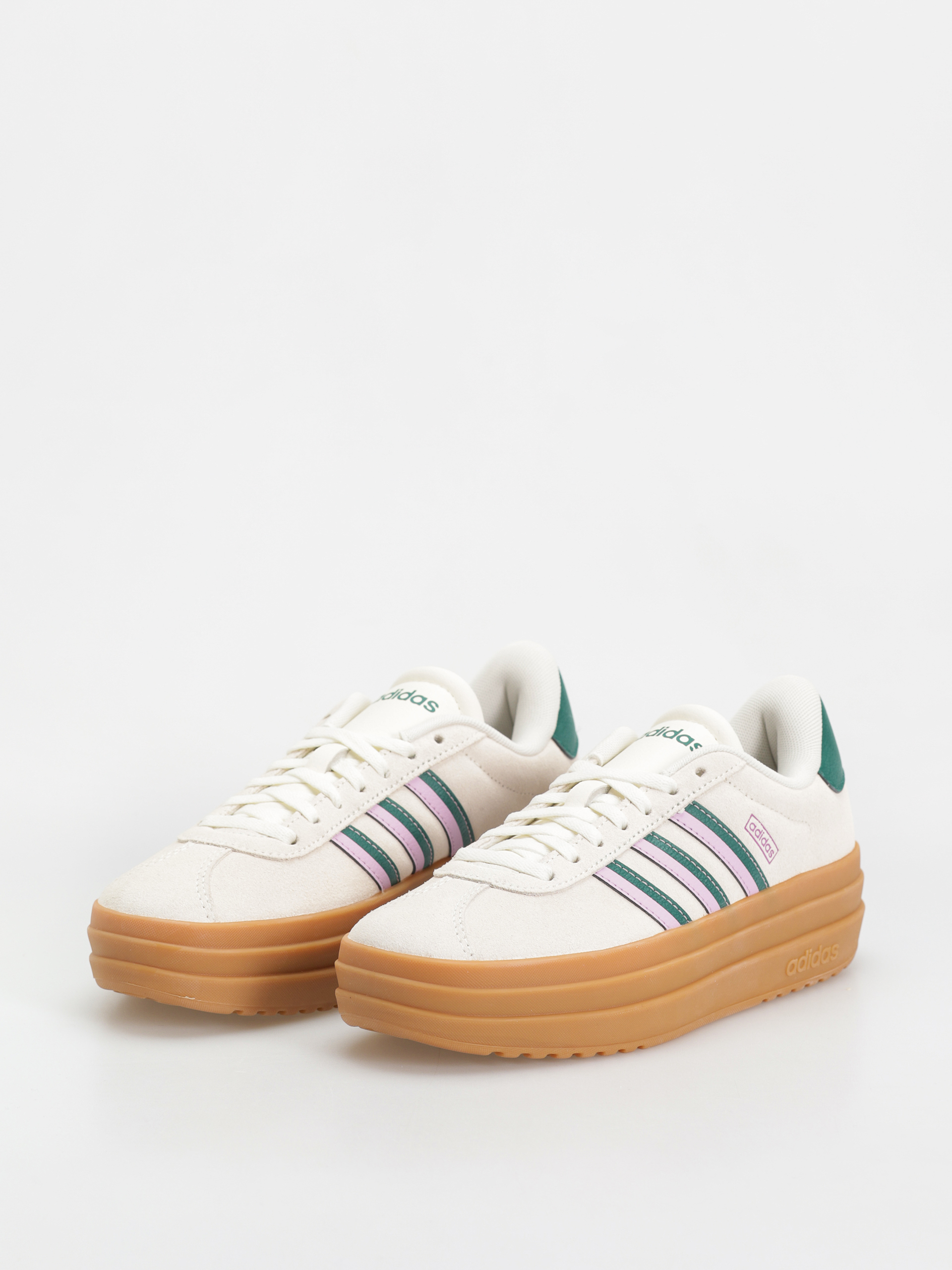 Boty adidas Vl Court Bold Wmn (owhite/cgreen/blilil)