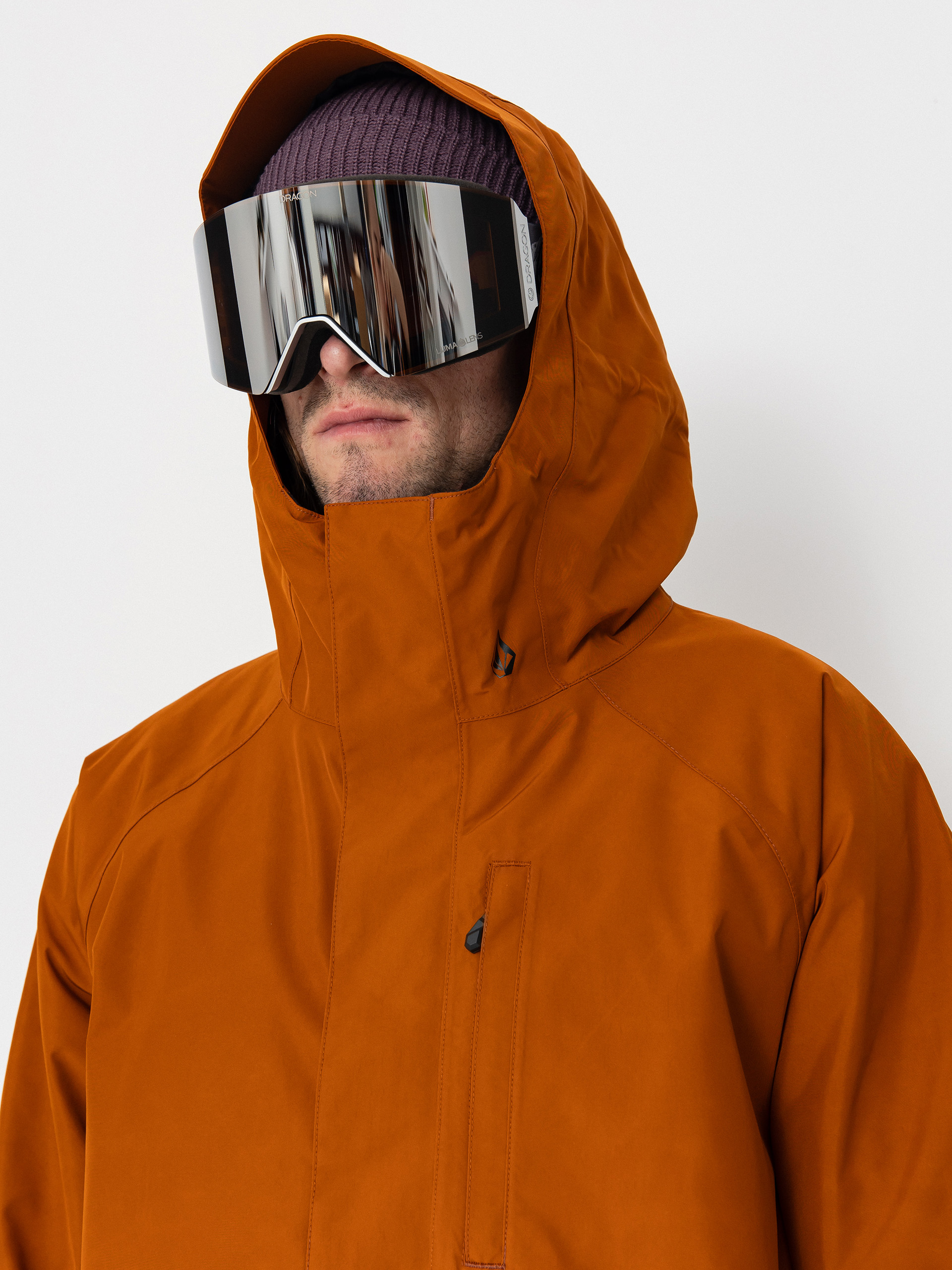 Pánská Snowboardová bunda Volcom Dua Ins Gore (caramel)