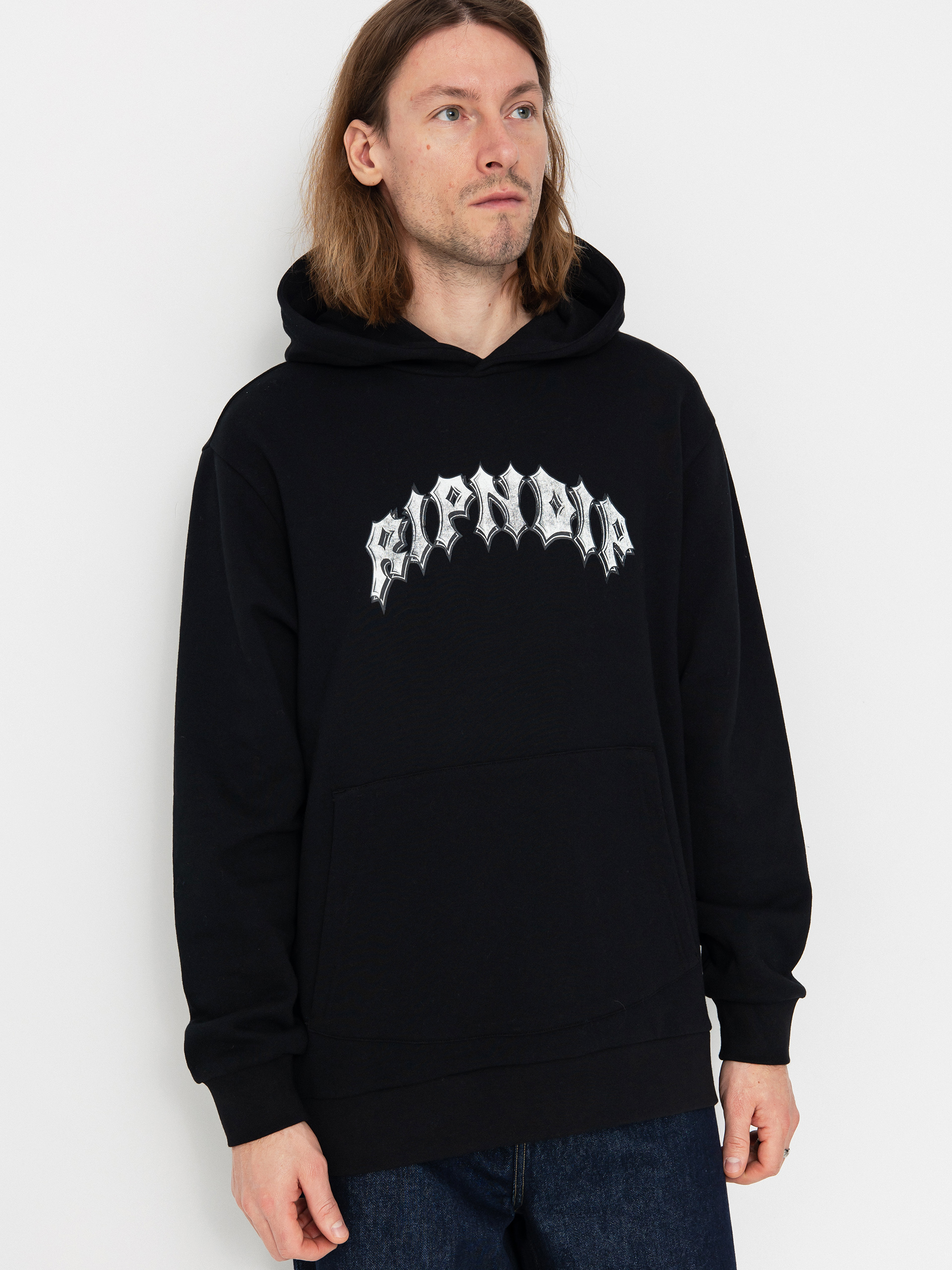 Mikina s kapucí RipNDip Mother Nerm HD (black)