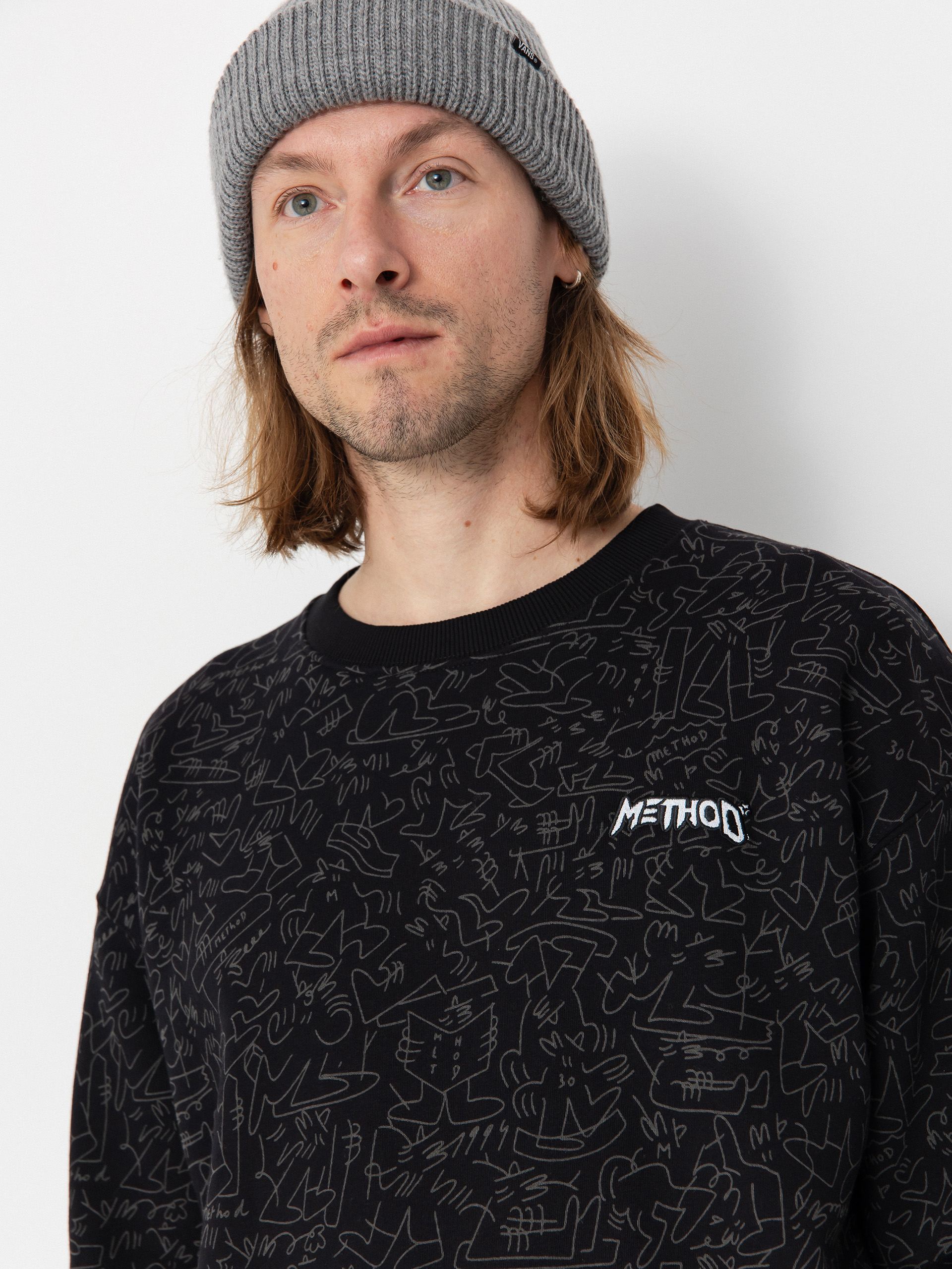 Mikina Method X Lucas Crew (black)