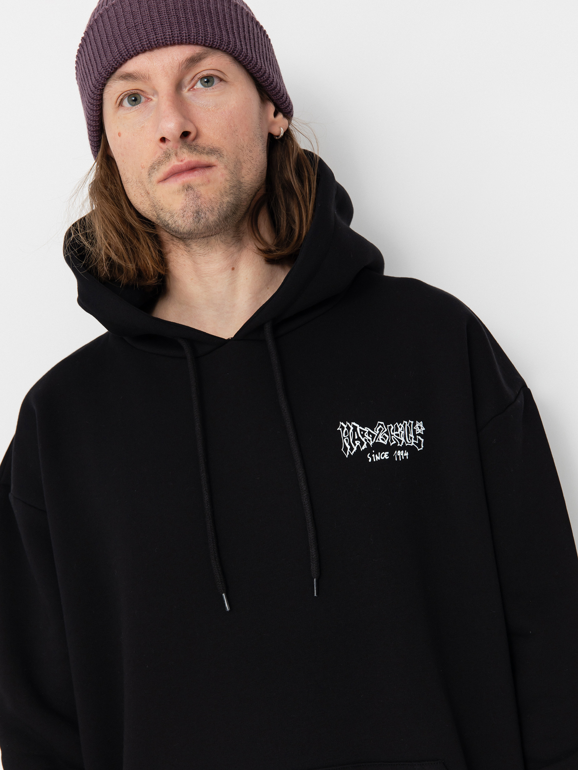 Mikina s kapucí Method Hard 2 Kill HD (black)