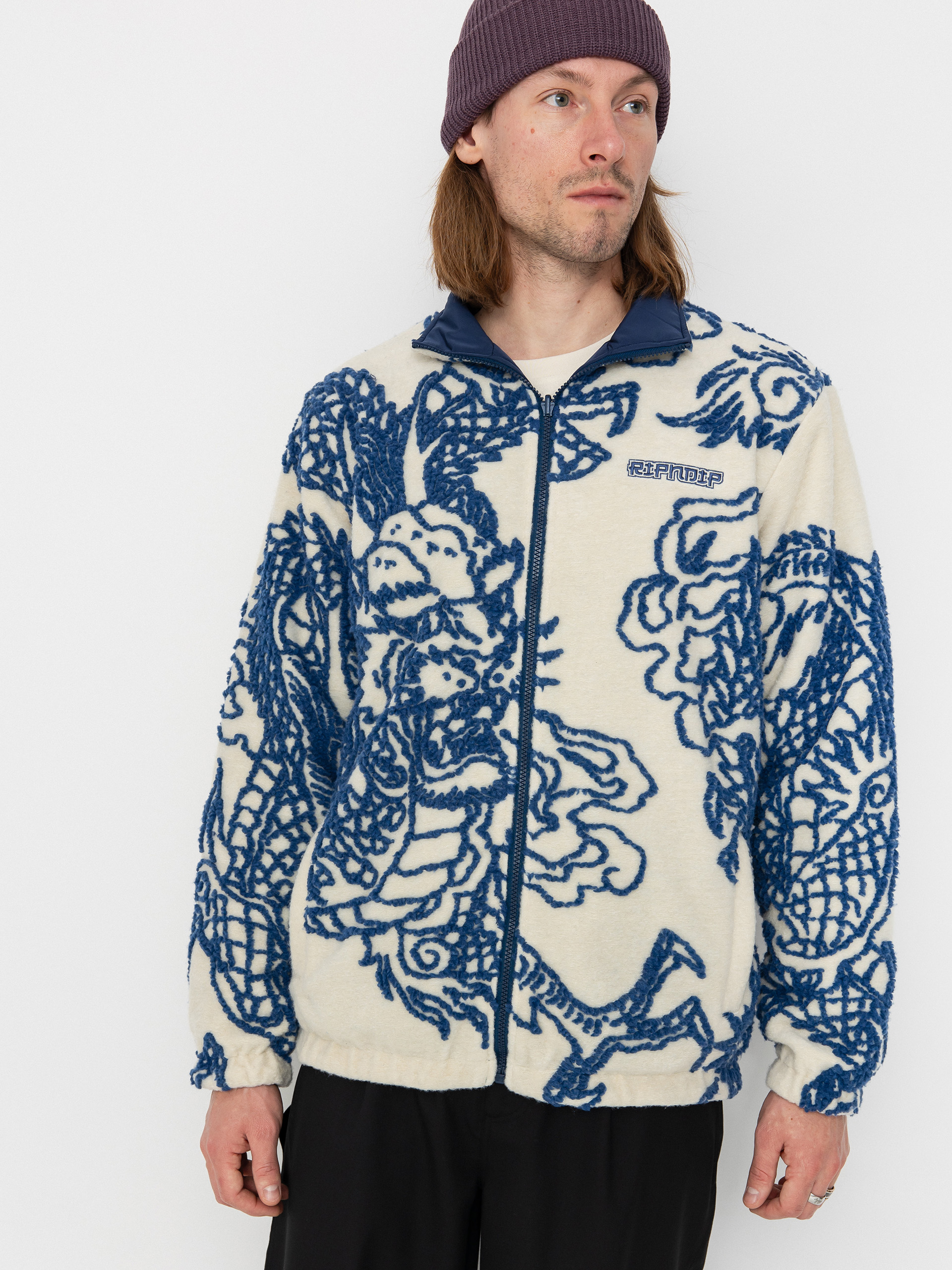 Bunda RipNDip Haku Reversible (off white/navy)