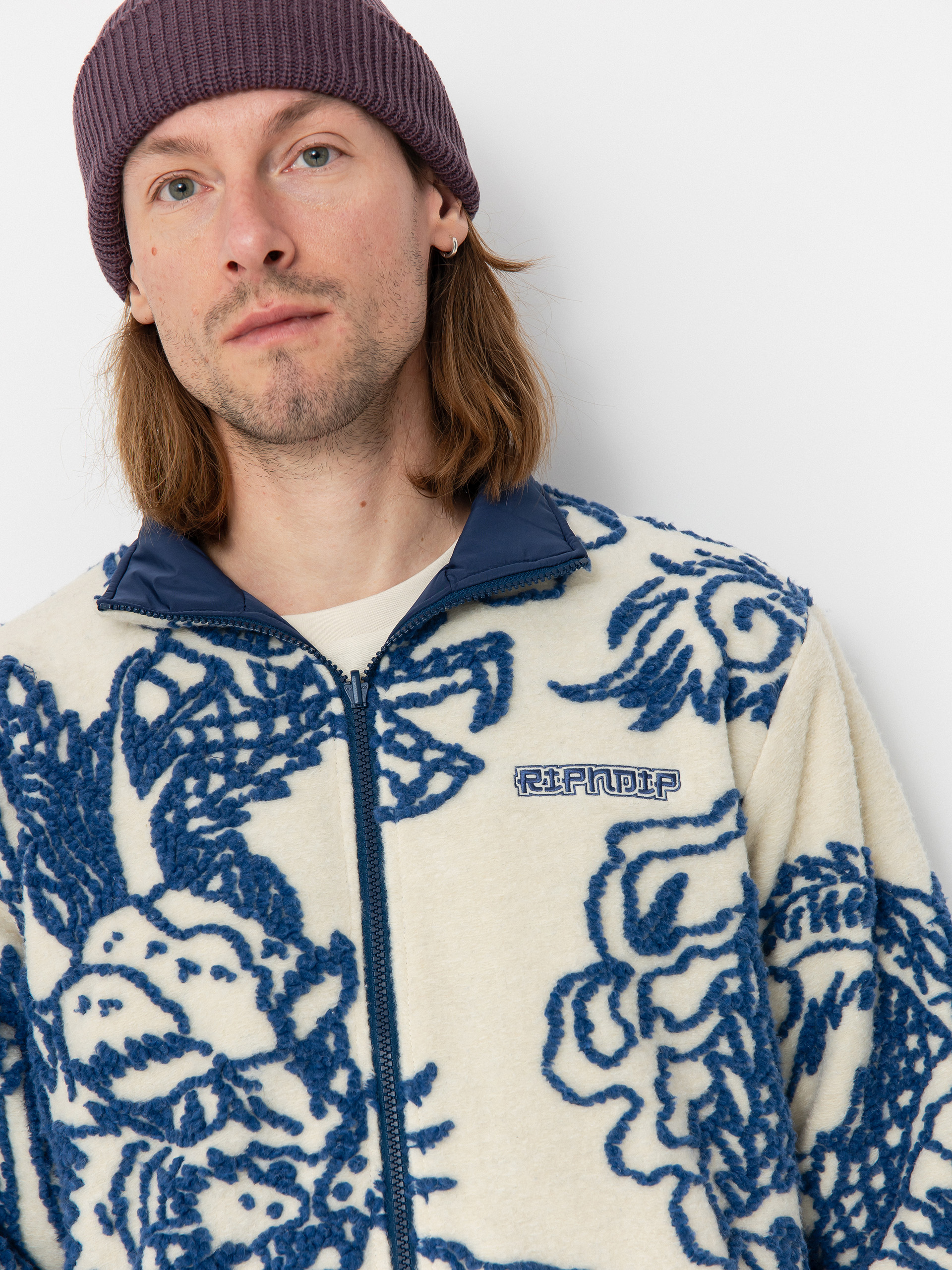 Bunda RipNDip Haku Reversible (off white/navy)