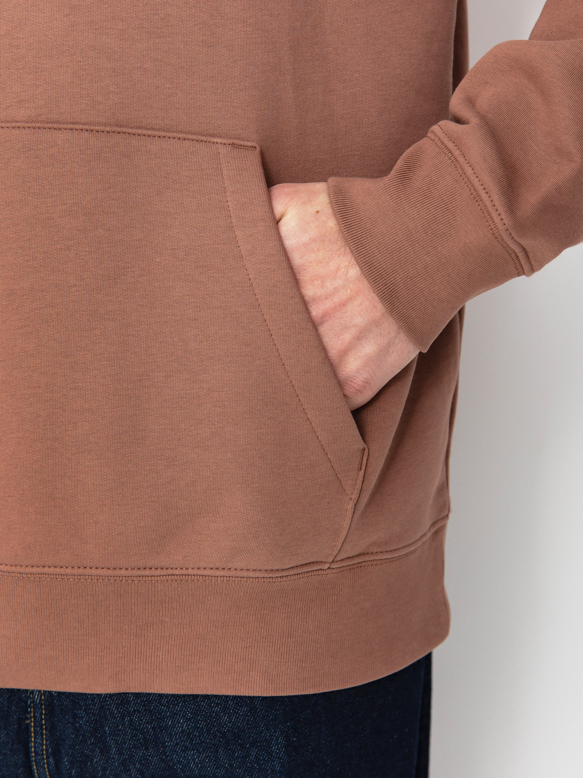 Mikina s kapucí Poetic Collective Painting HD (brown)