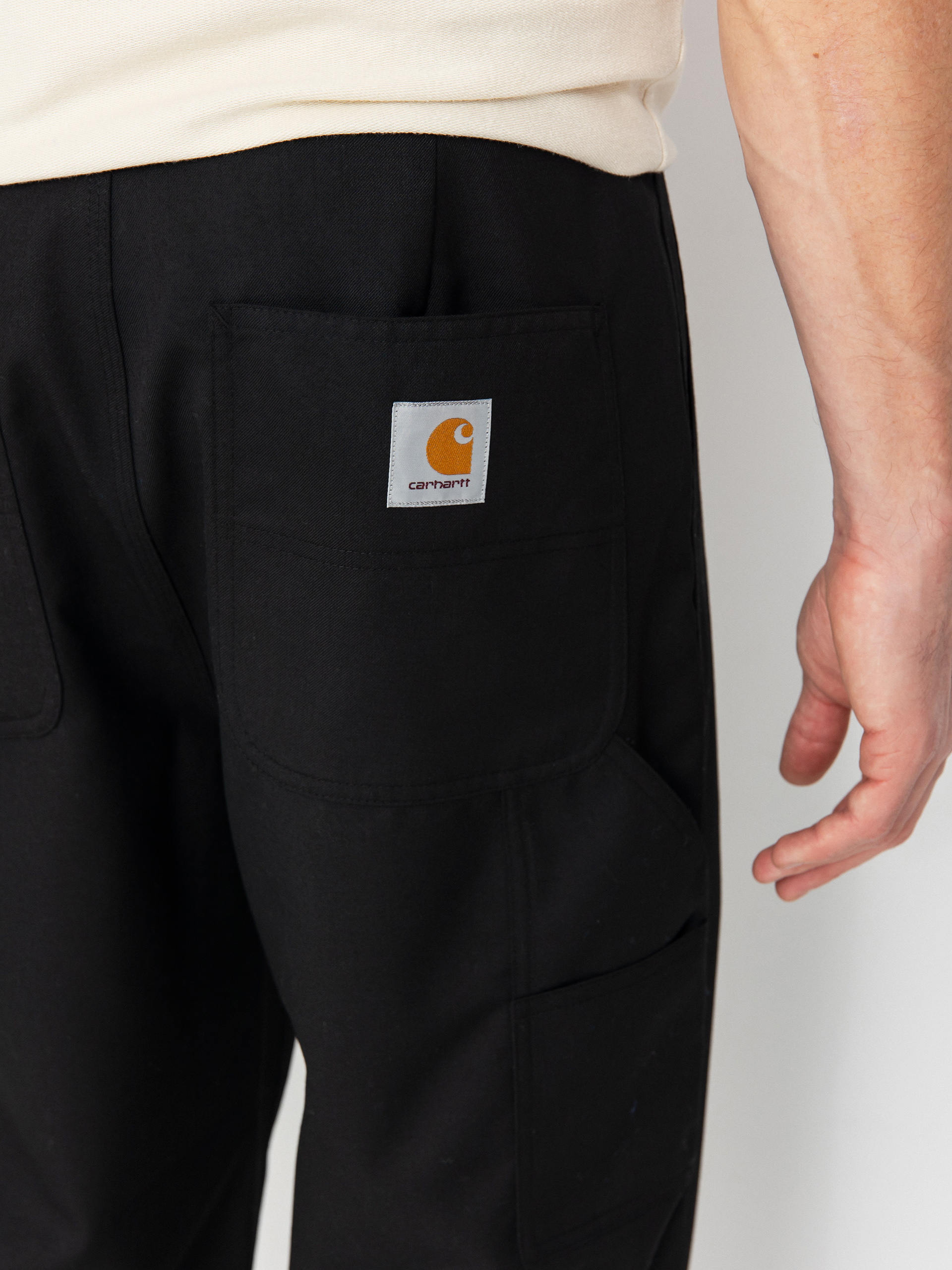 Kalhoty Carhartt WIP Seaton (black)