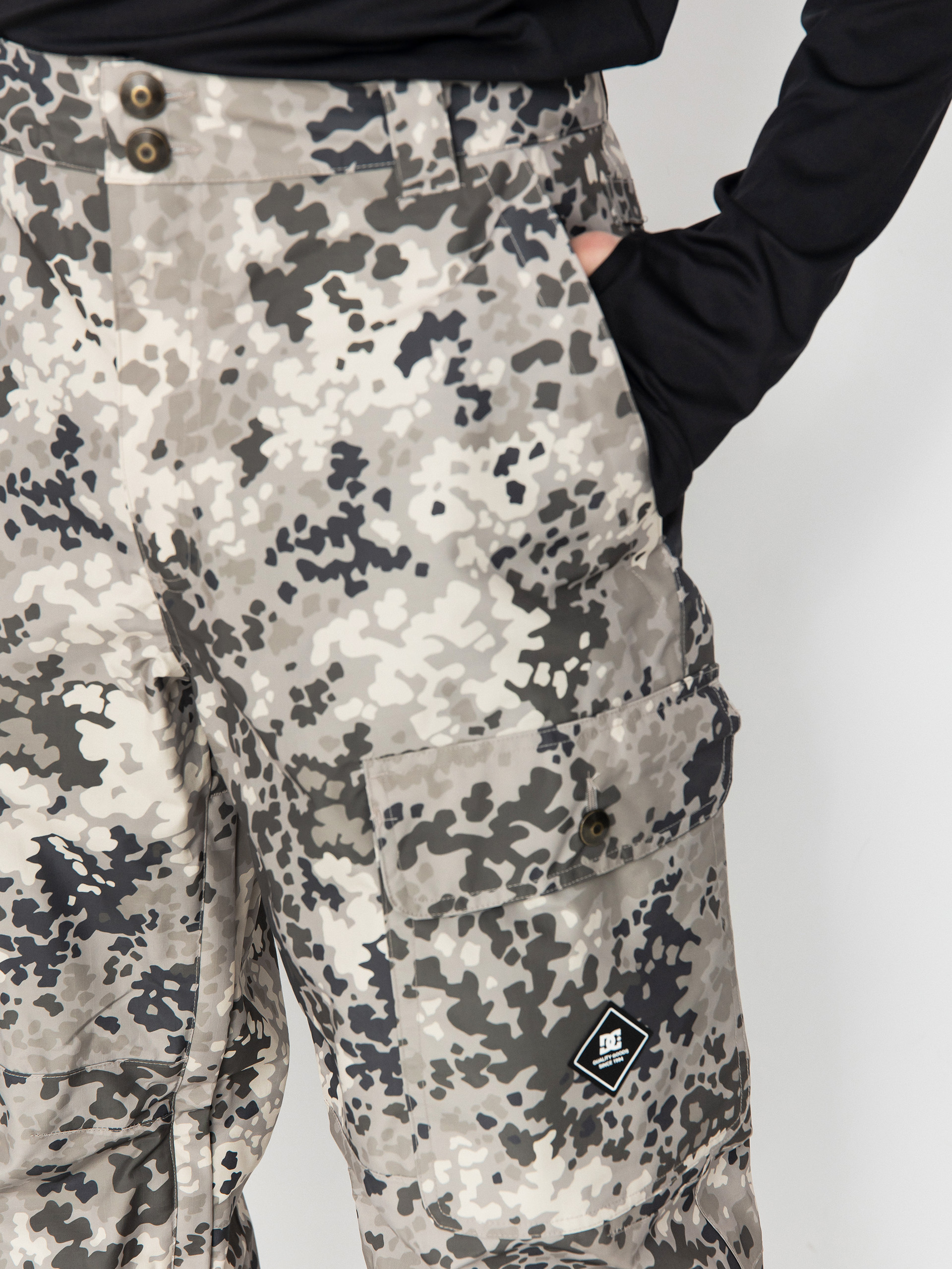 Pánské Snowboardové kalhoty  DC Code (fractal)