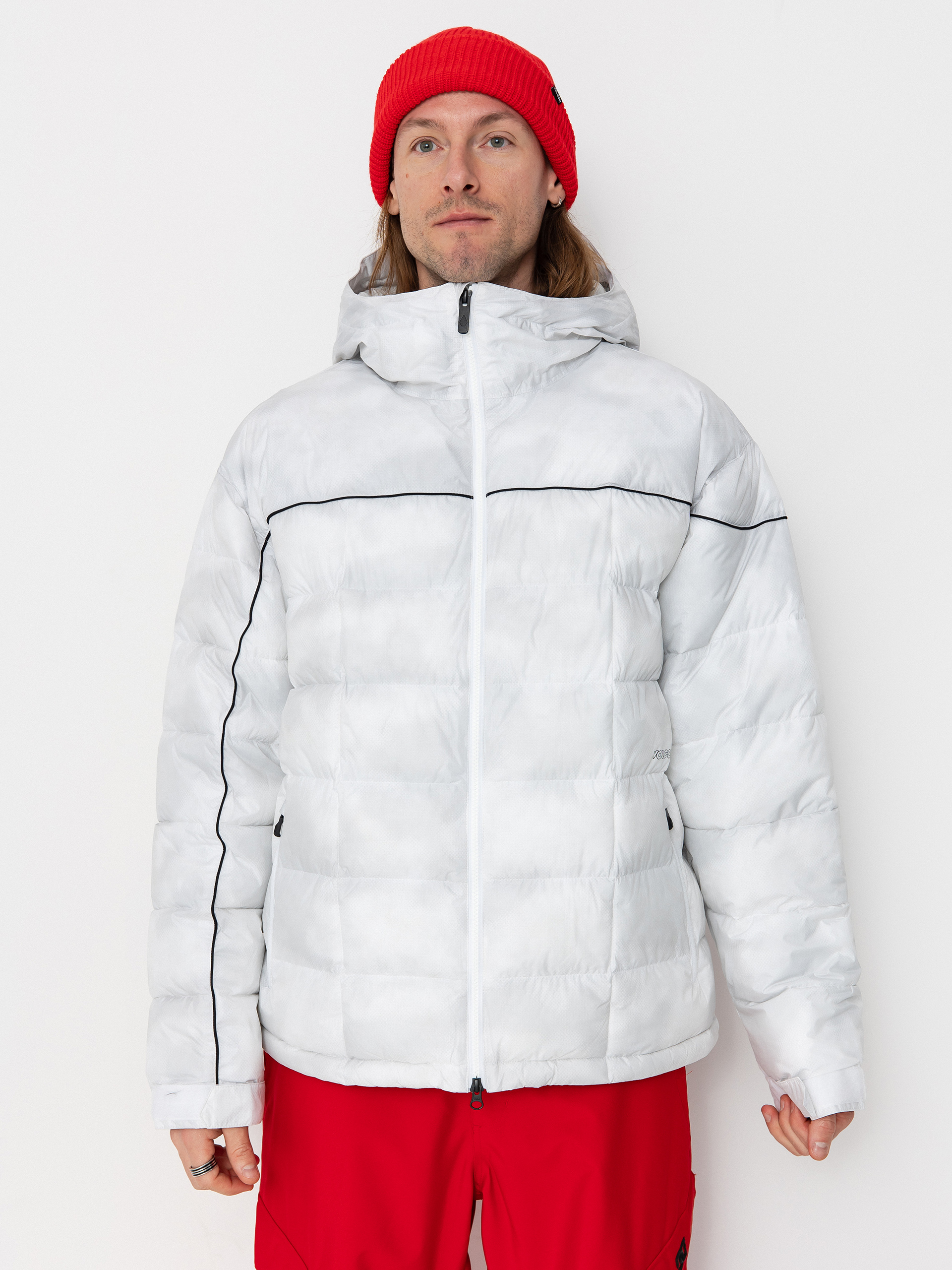 Snowboardová bunda Volcom Sew Down (white camo)