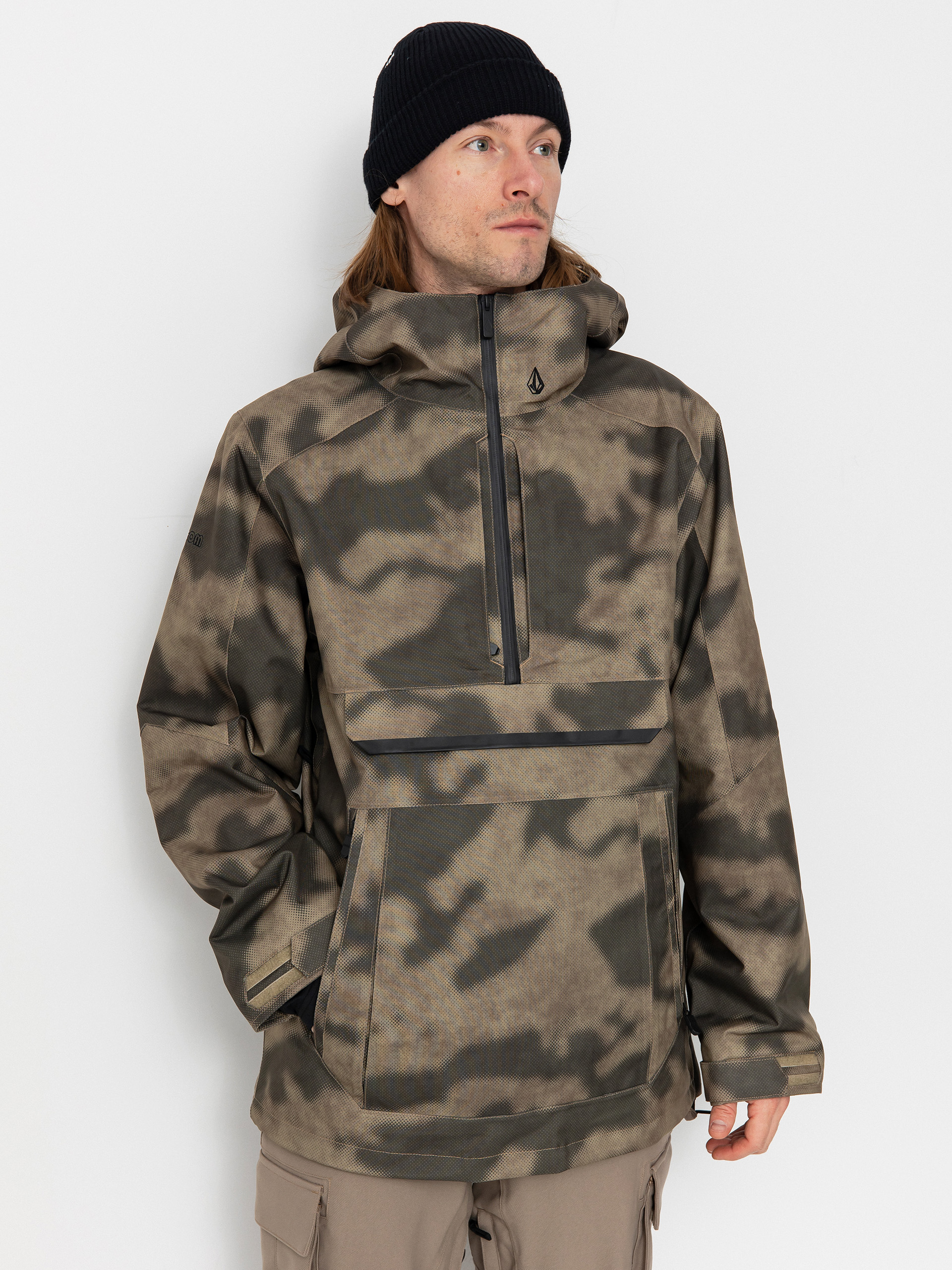 Pánská Snowboardová bunda Volcom Brighton Pullover (camouflage)
