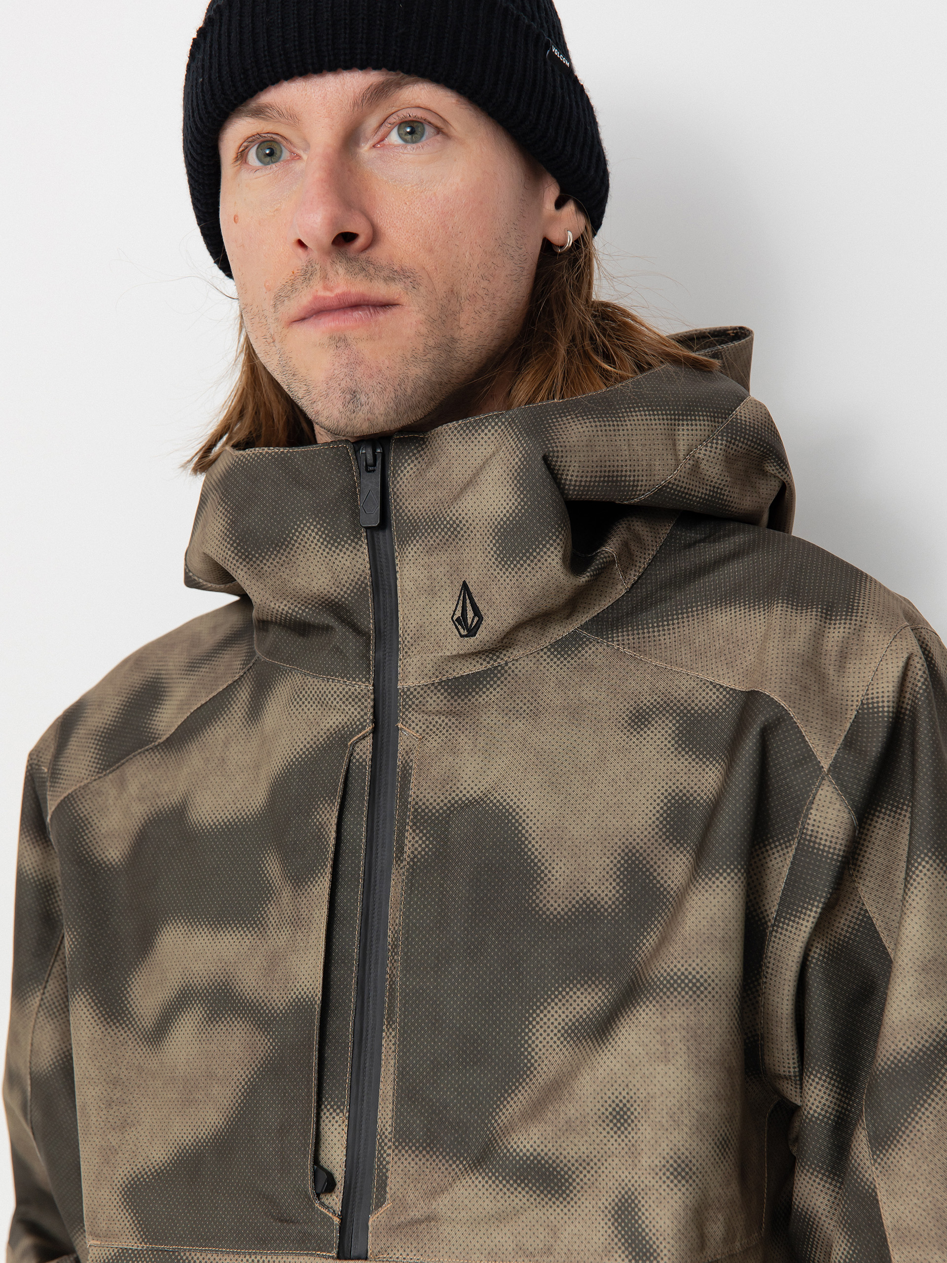 Pánská Snowboardová bunda Volcom Brighton Pullover (camouflage)