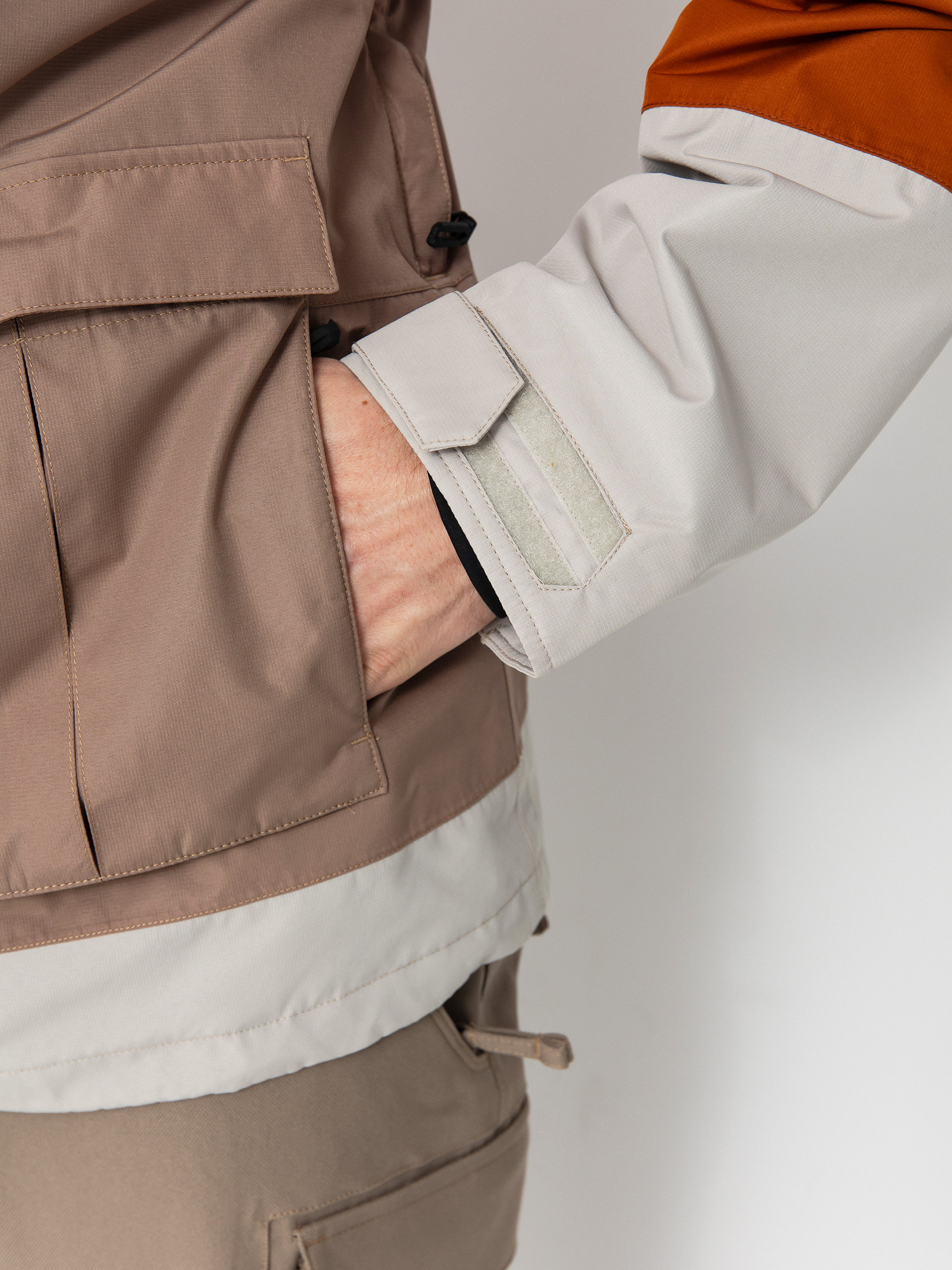 Pánská Snowboardová bunda Volcom Nightbreaker 20K (chestnut brown)