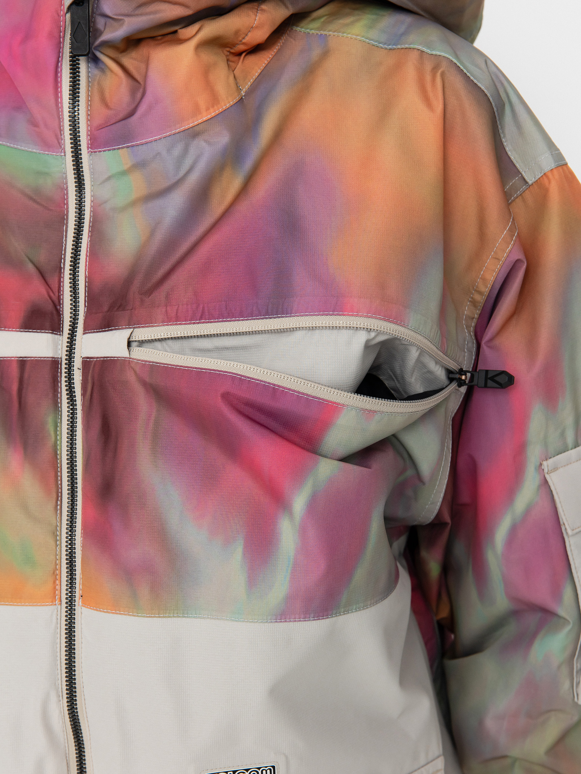 Pánská Snowboardová bunda Volcom Nightbreaker 20K (grey)