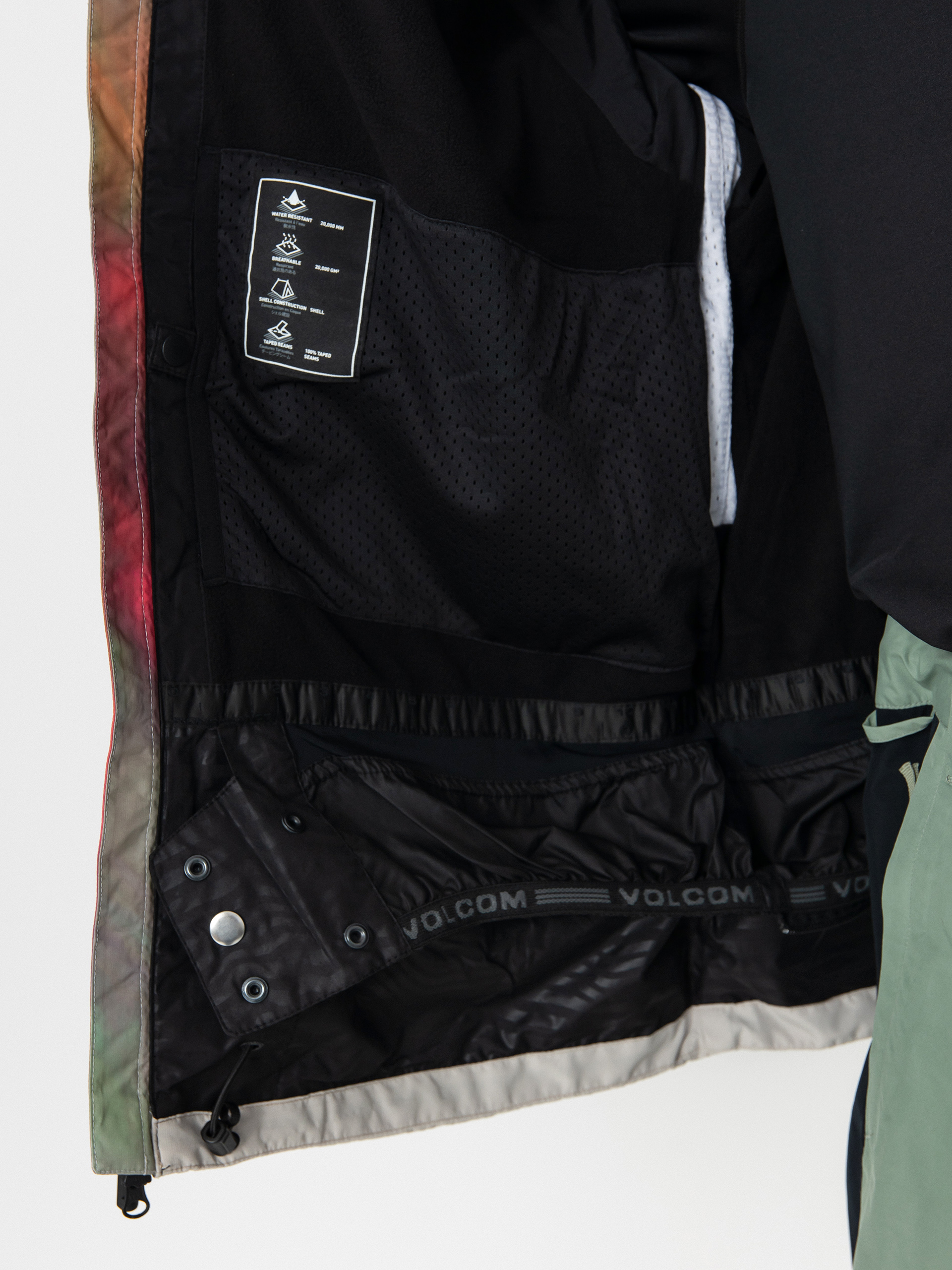 Pánská Snowboardová bunda Volcom Nightbreaker 20K (grey)