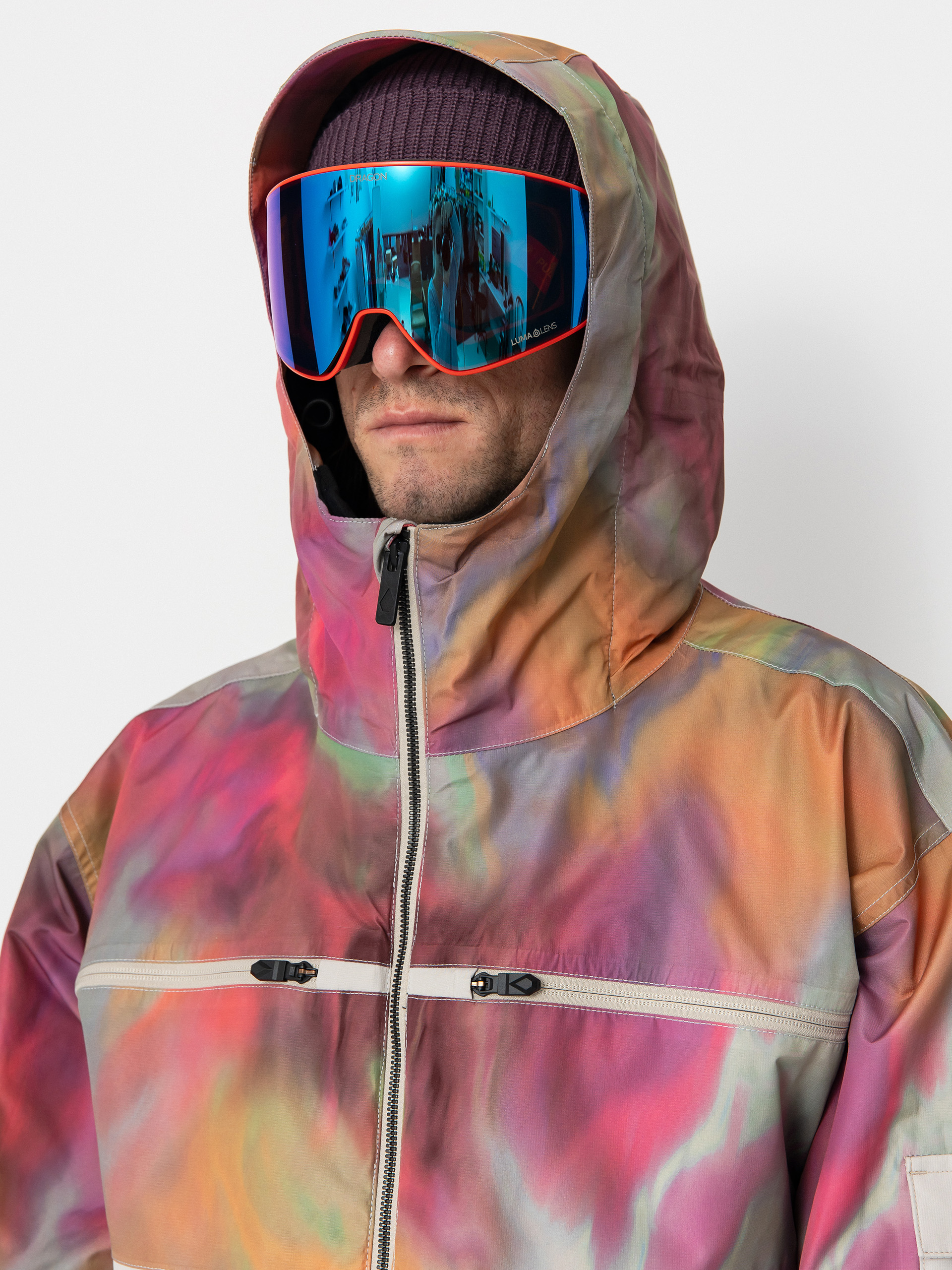 Pánská Snowboardová bunda Volcom Nightbreaker 20K (grey)