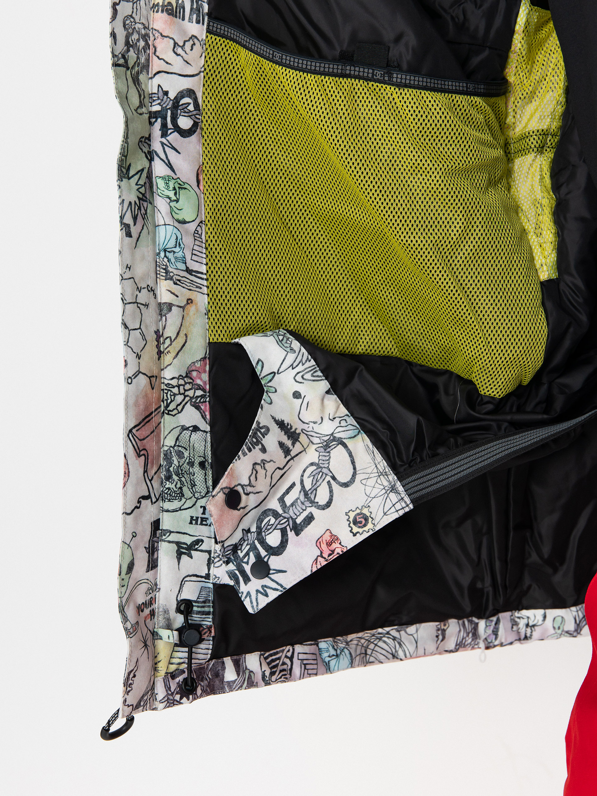 Pánská Snowboardová bunda DC Basis Print (vision quest)