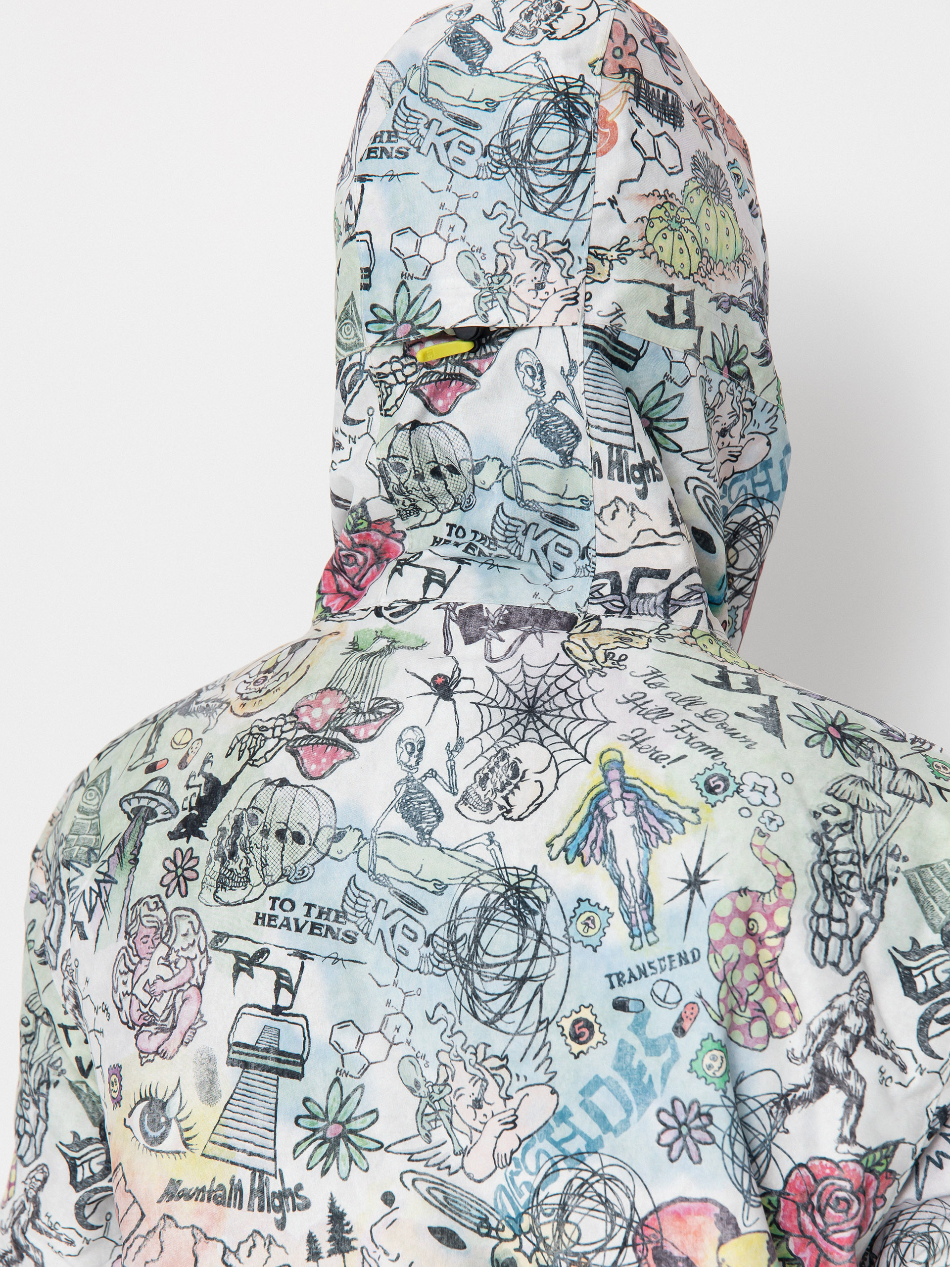 Pánská Snowboardová bunda DC Basis Print (vision quest)