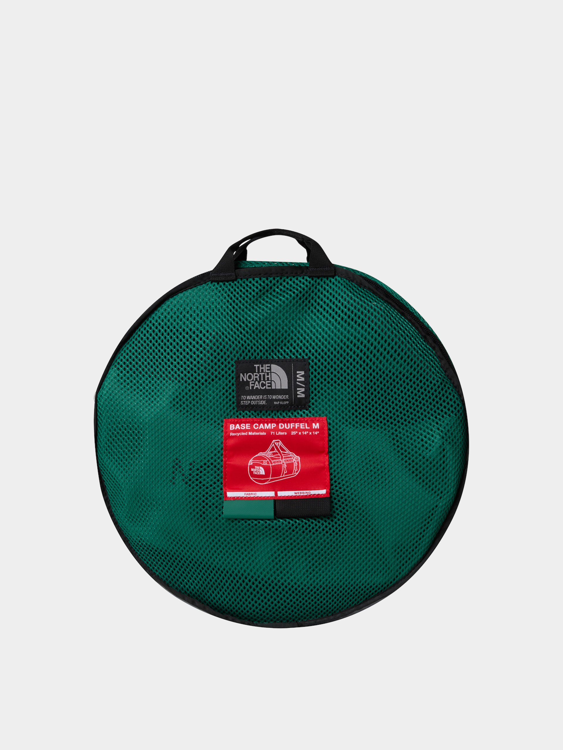 Taška The North Face Base Camp Duffel M (evergreen/tnf black)
