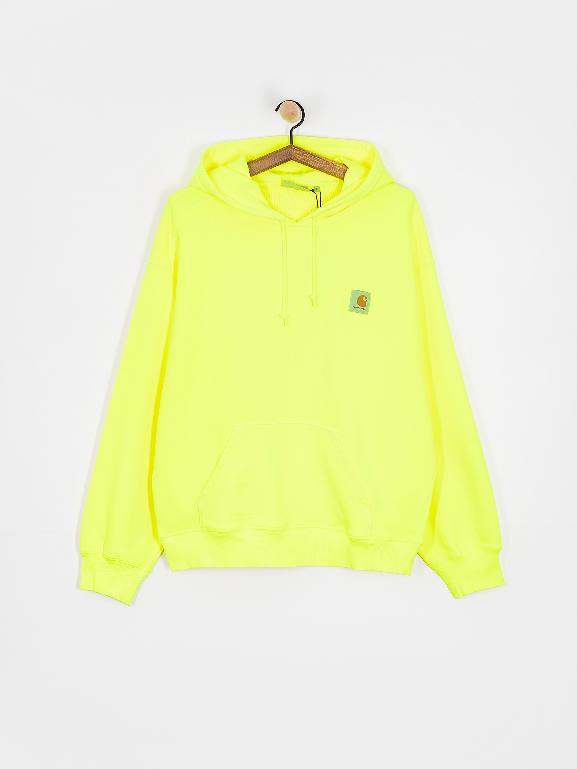 Mikina s kapucu00ed Carhartt WIP Industry HD (lumo yellow)