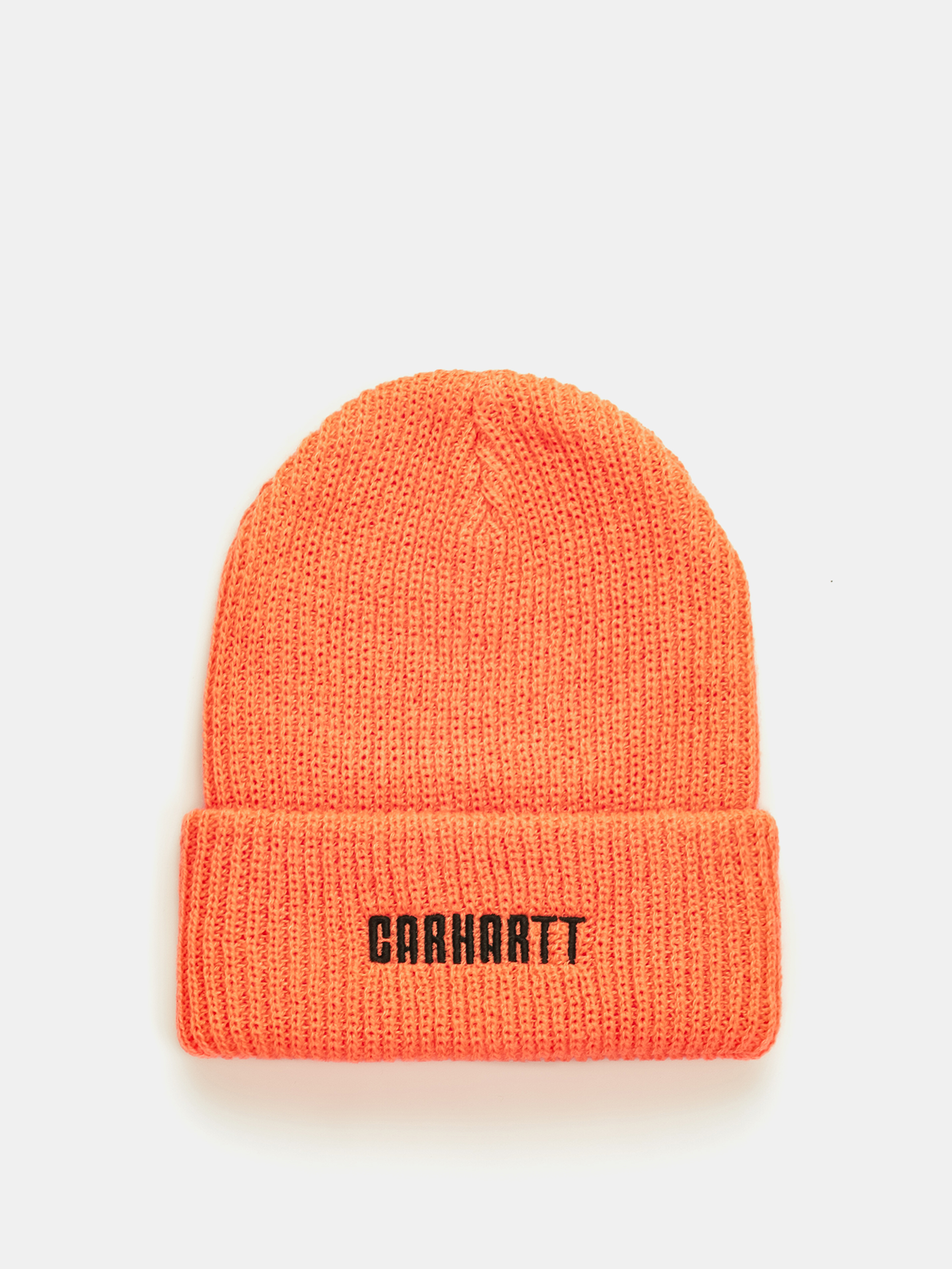 Čepice Carhartt WIP Industry (lumo orange/black)