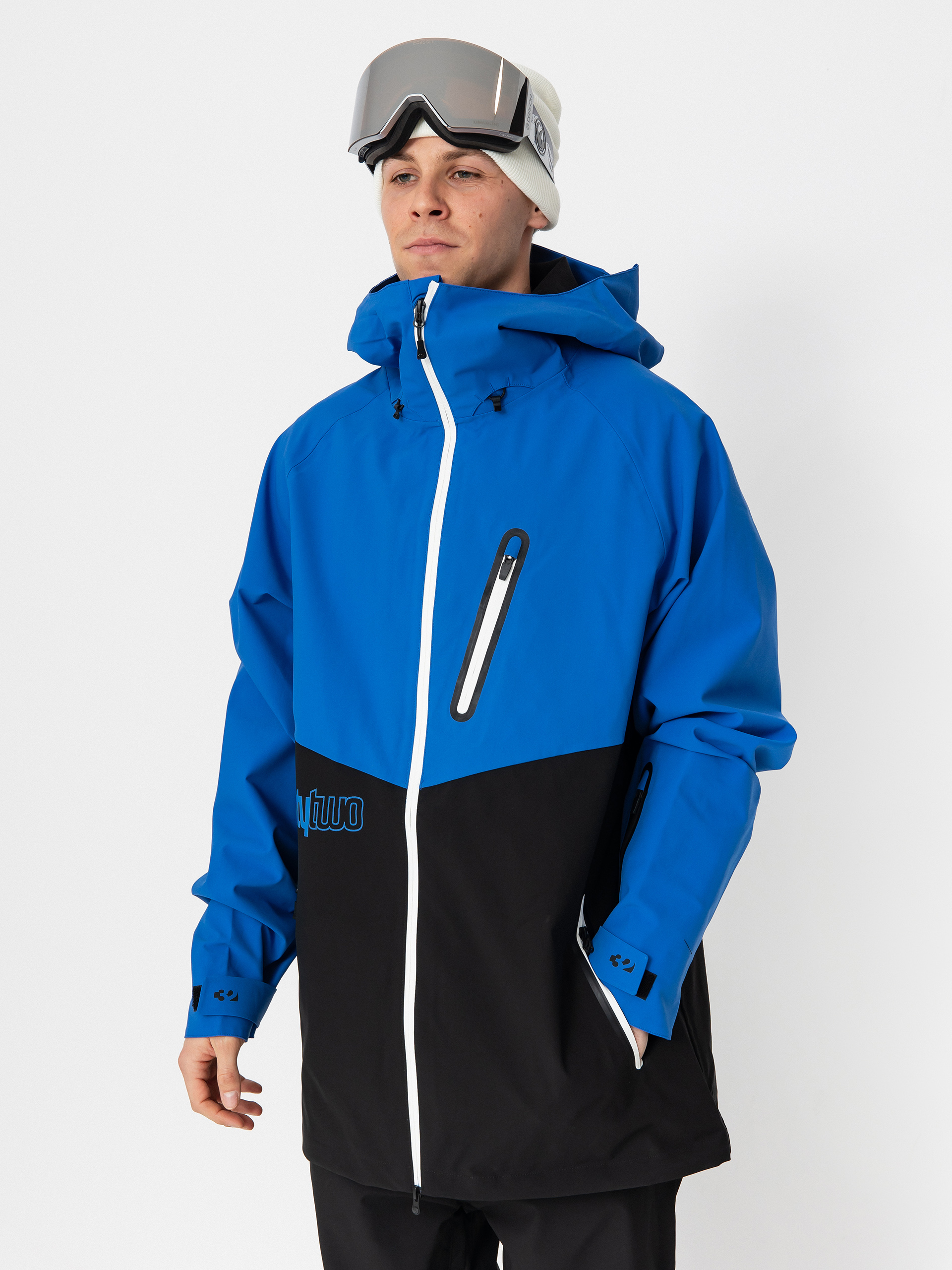 Pánská Snowboardová bunda ThirtyTwo Grasser (black/blue)