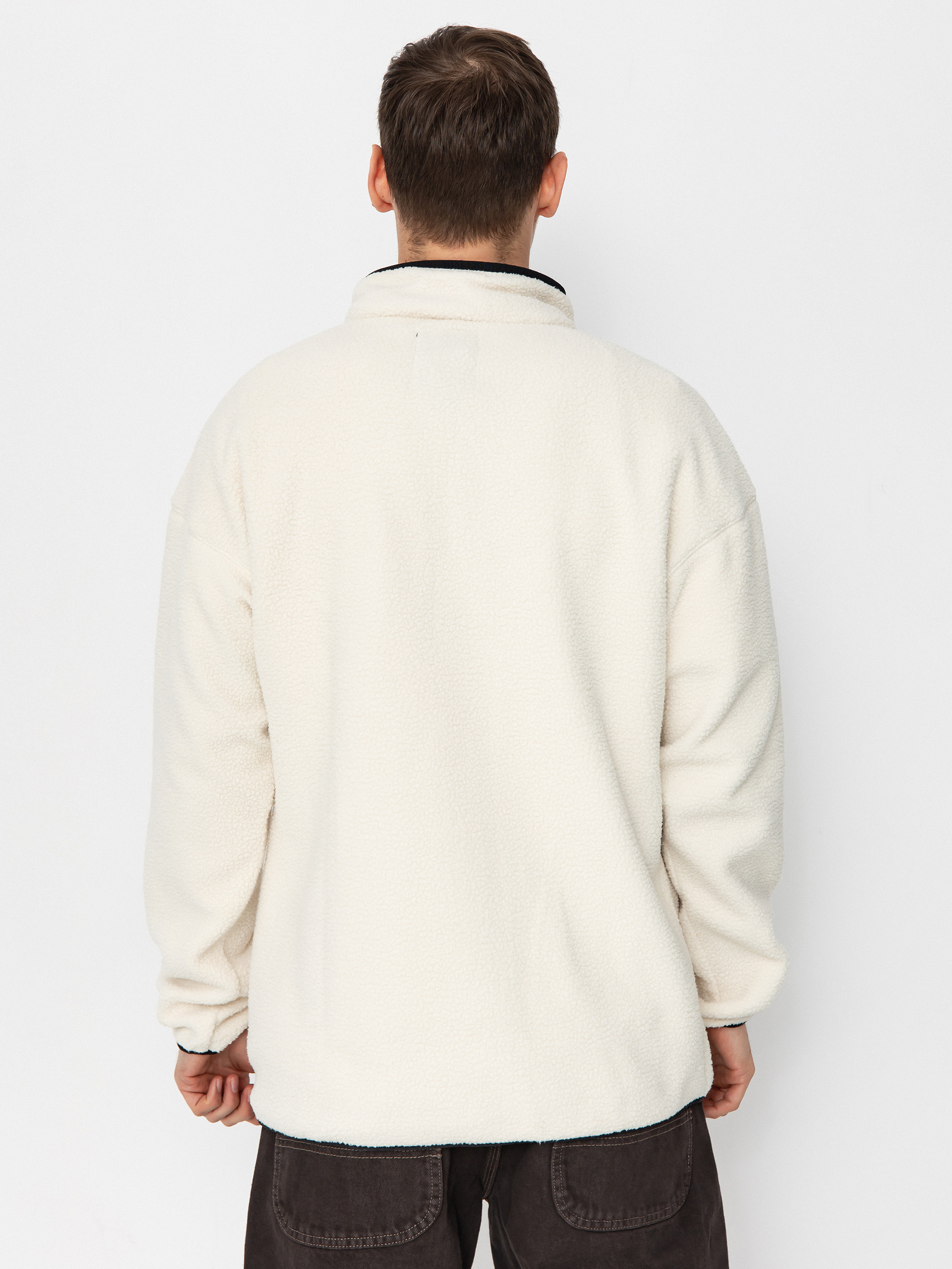 Pánský Fleecová mikina Columbia Helvetia II Half Snap (chalk)