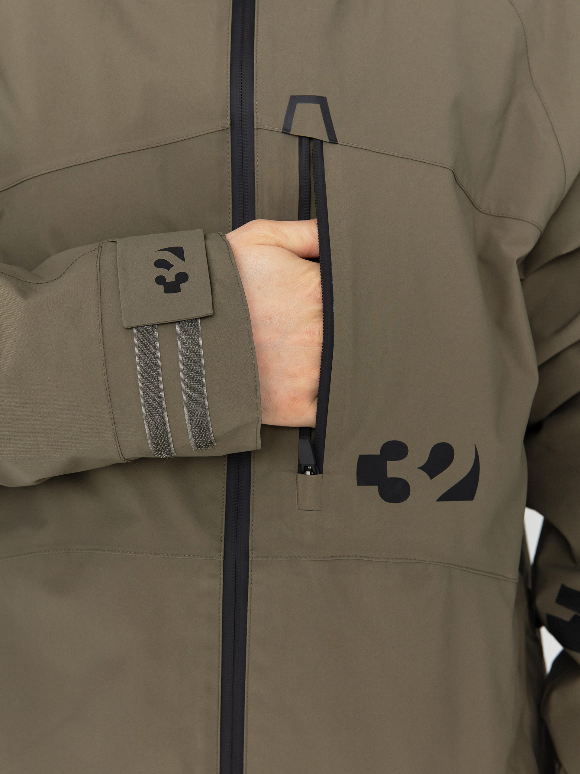 Pánská Snowboardová bunda ThirtyTwo Lashed Insulated (olive)