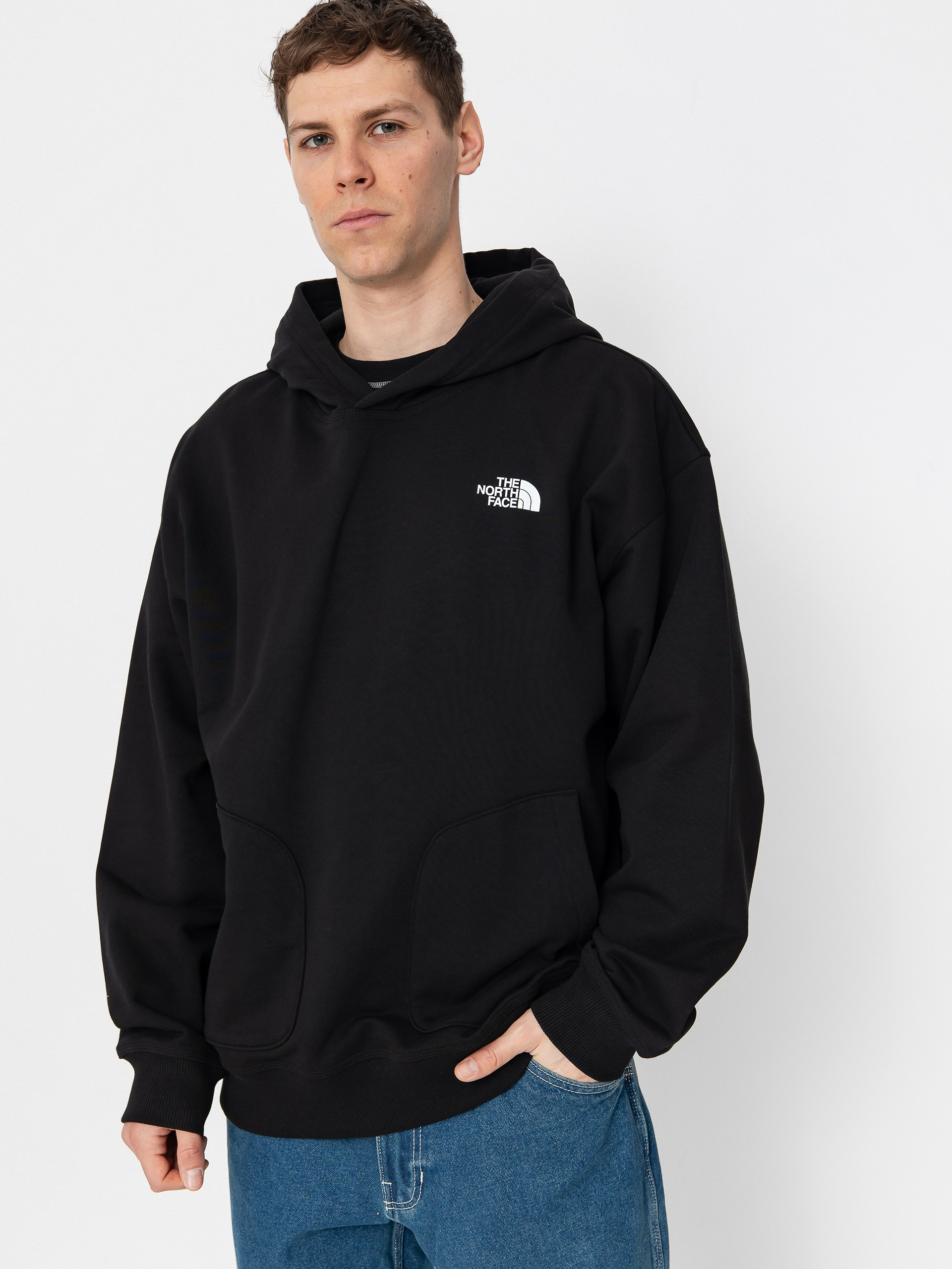 Mikina s kapucí The North Face Nse Oversized HD (tnf black)