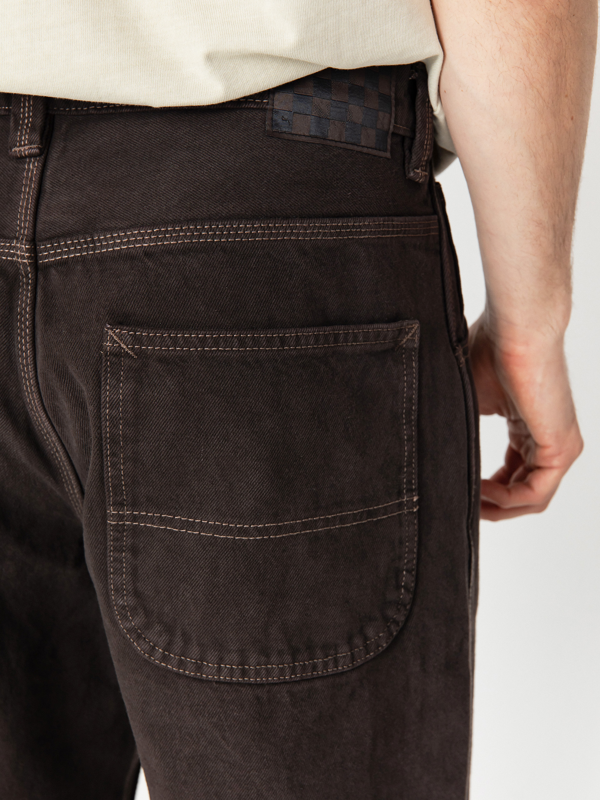 Kalhoty Vans Skate Check 5 Loose Denim (after dark)