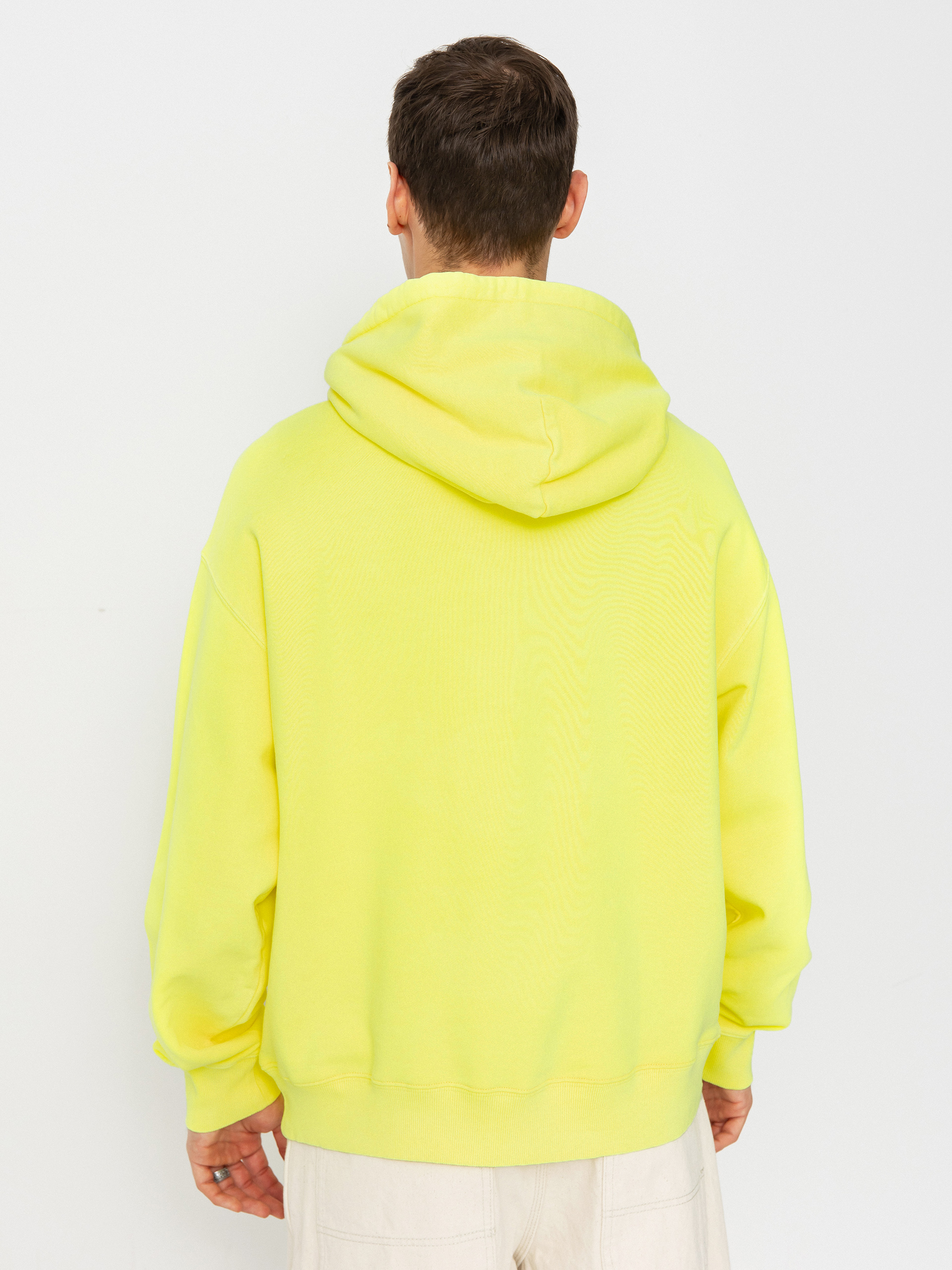 Mikina s kapucí Carhartt WIP Industry HD (lumo yellow)