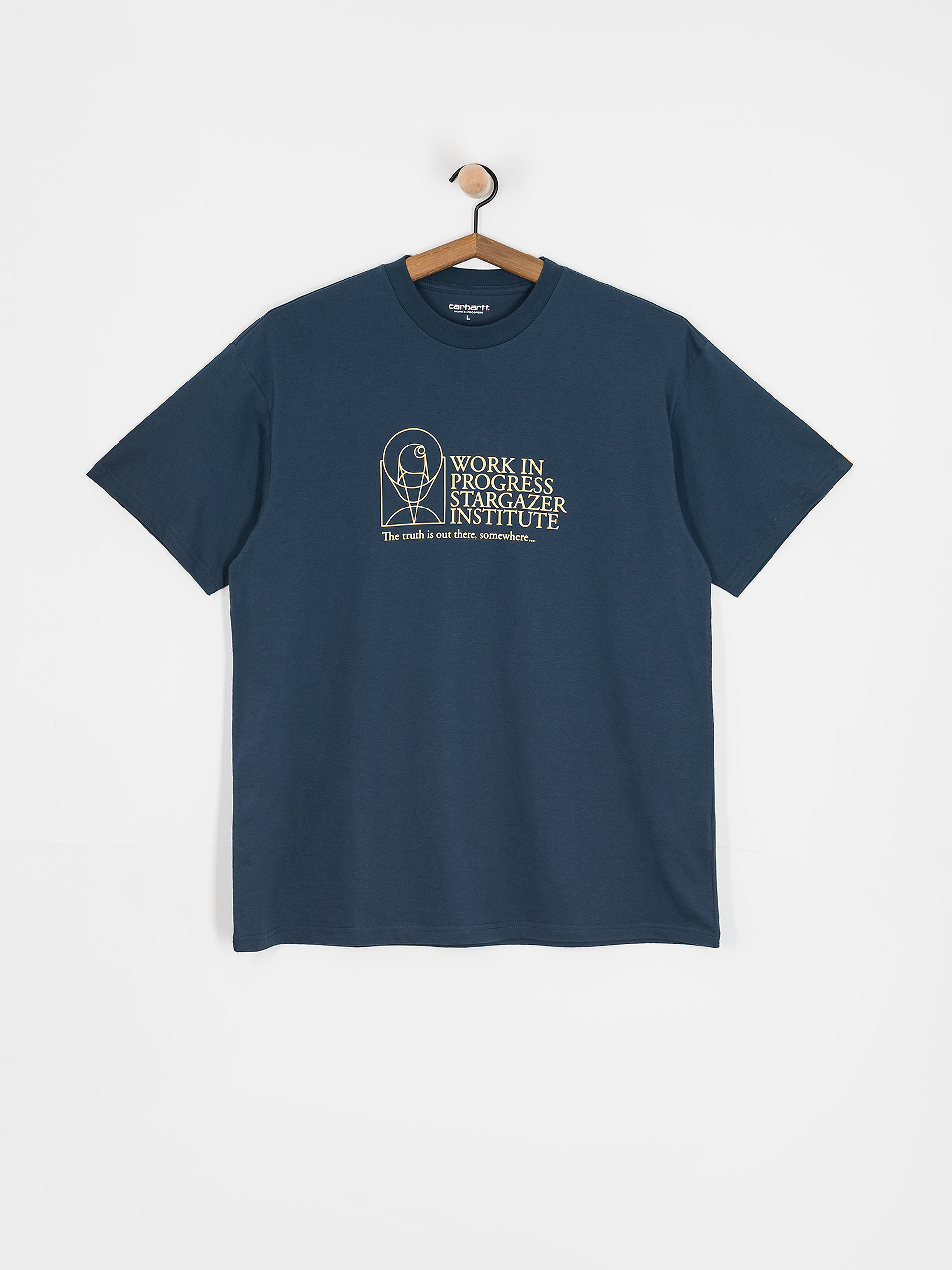 Tričko Carhartt WIP Stargazer (dusky blue/yellow)