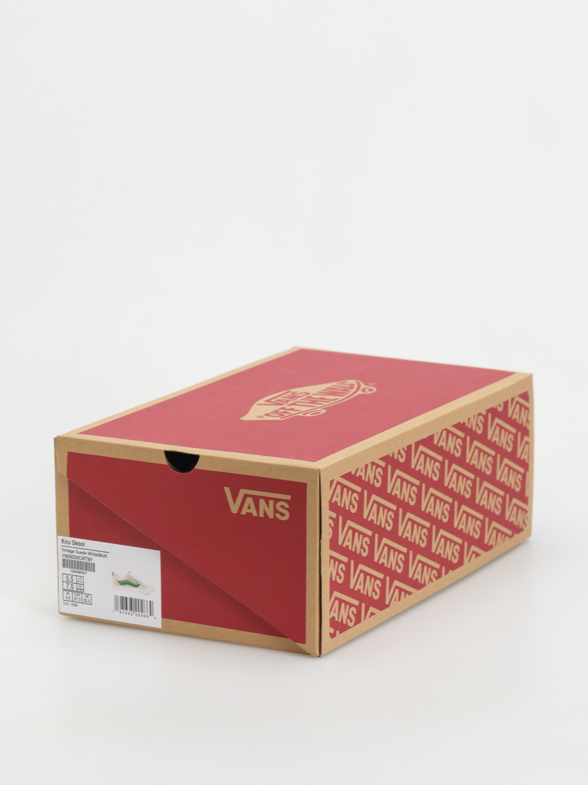 Boty Vans Knu Skool (vintage suede white/multi)