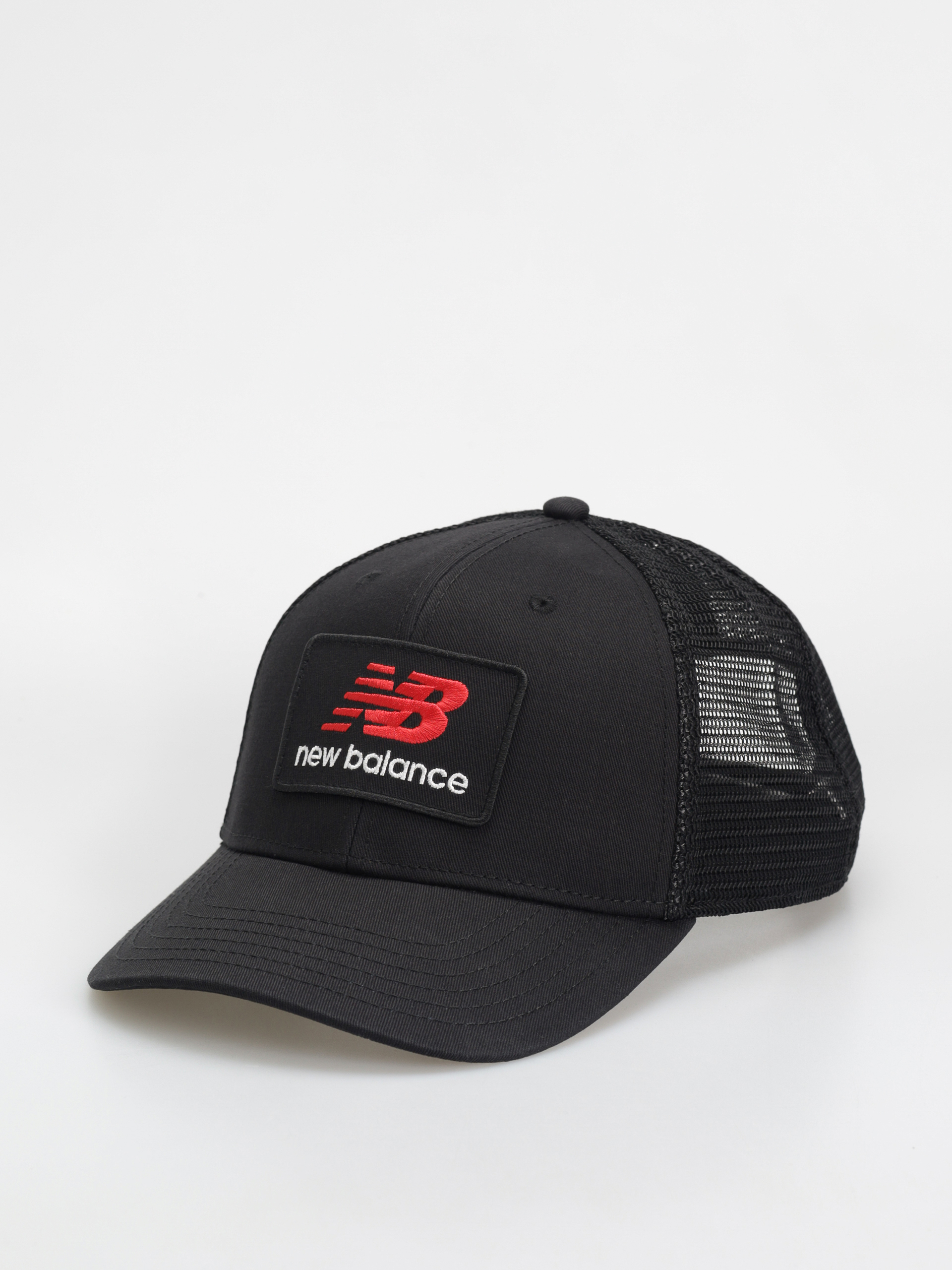 Kšiltovka  New Balance Stacked Patch Logo (black)