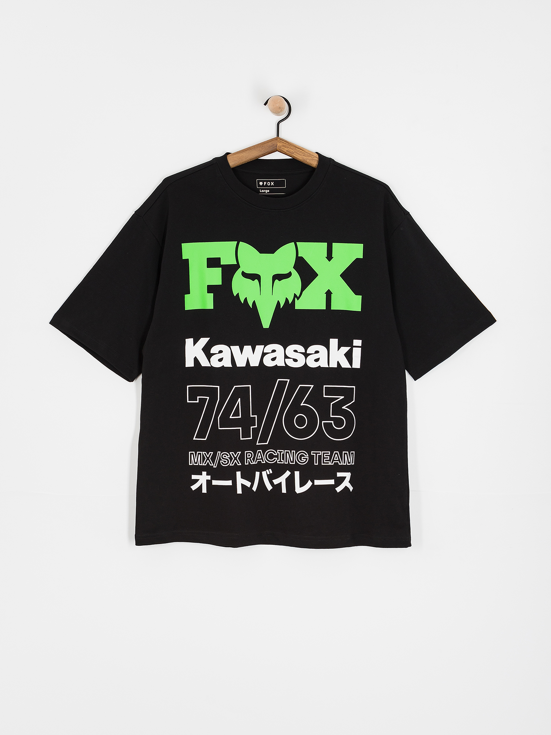 Tričko Fox Kawi Oversized (black)