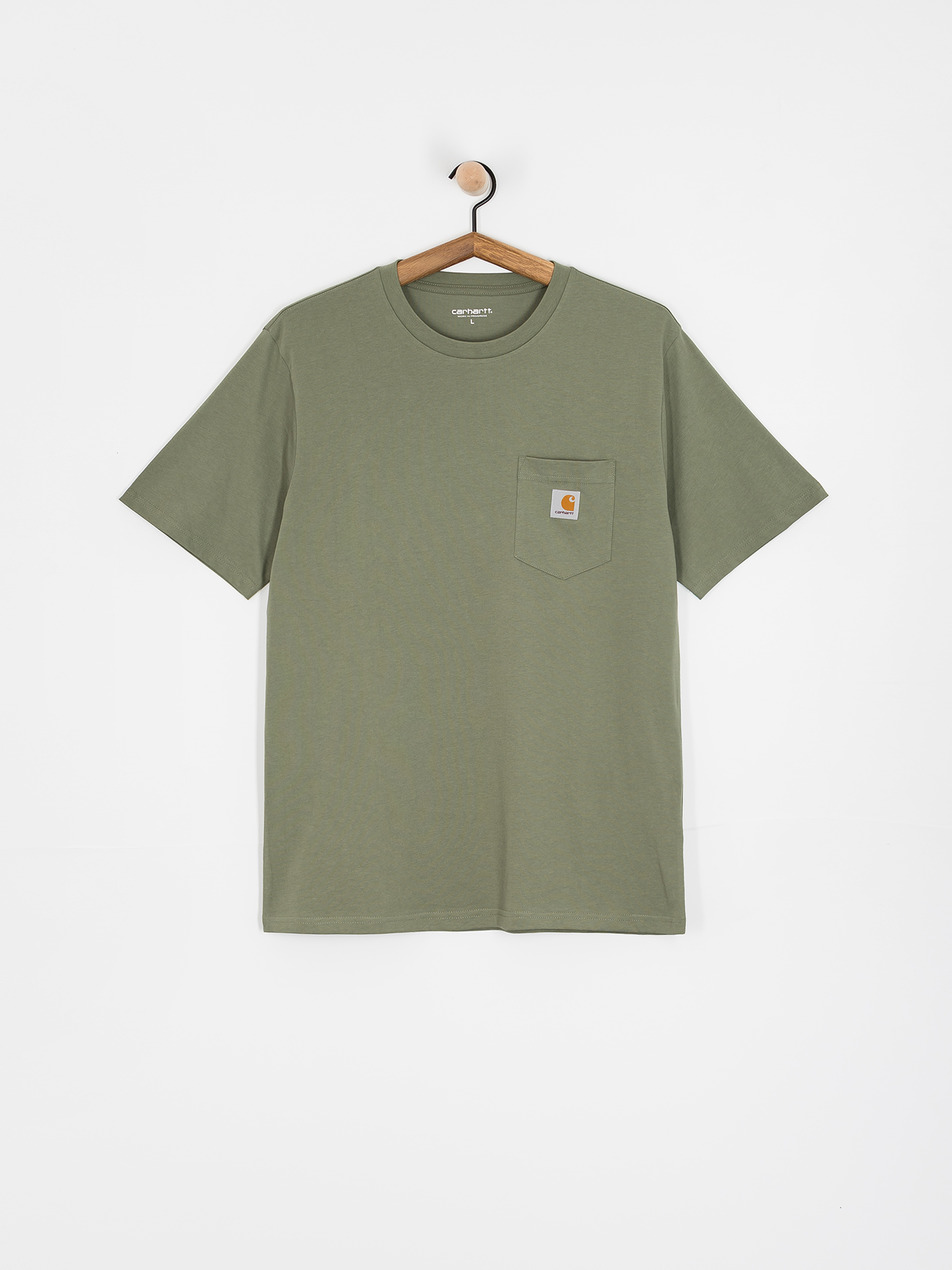 Tričko Carhartt WIP Pocket (dollar green)