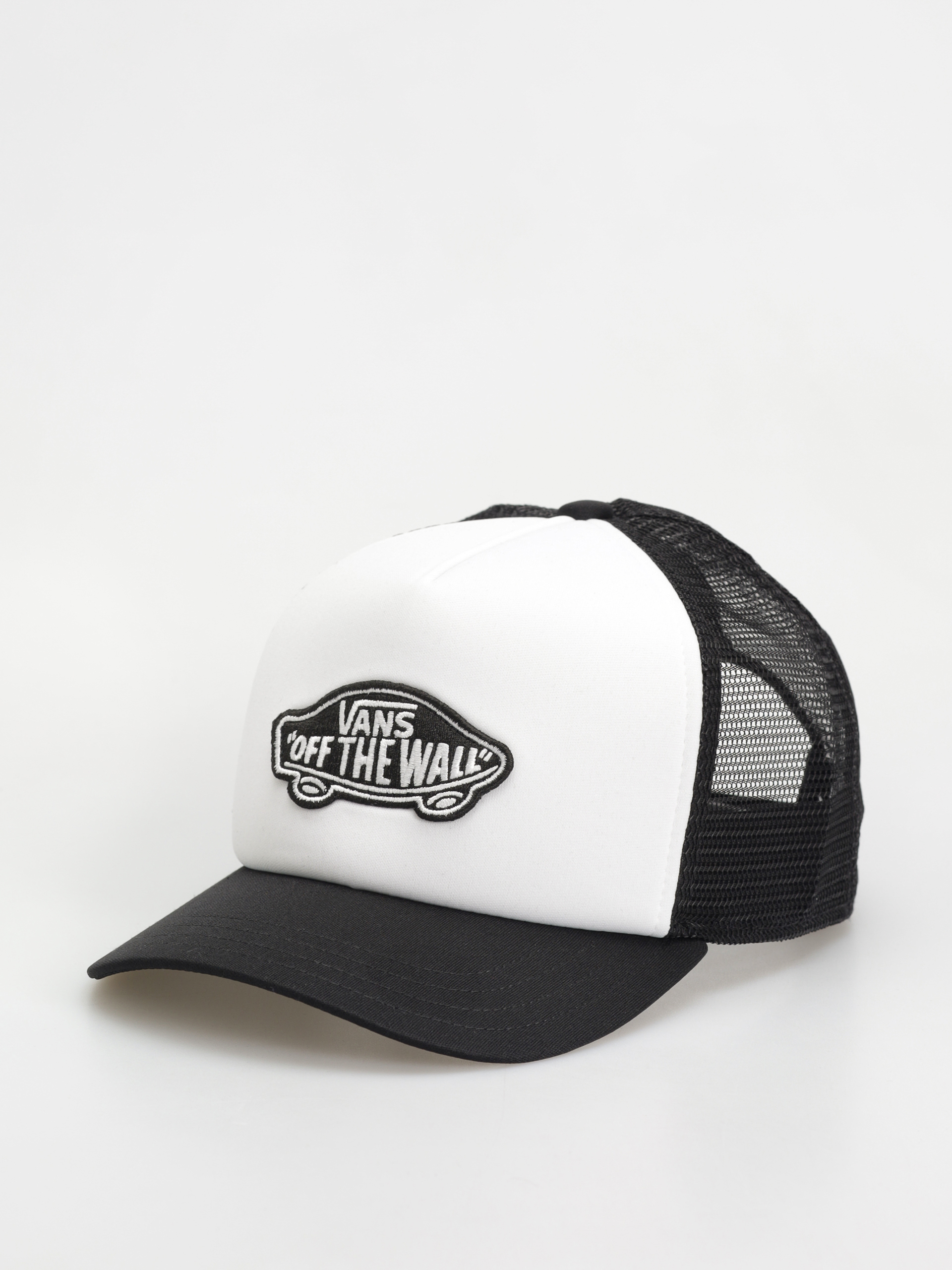 Kšiltovka  Vans Classic Patch Curved Bill Trucker (black/white)