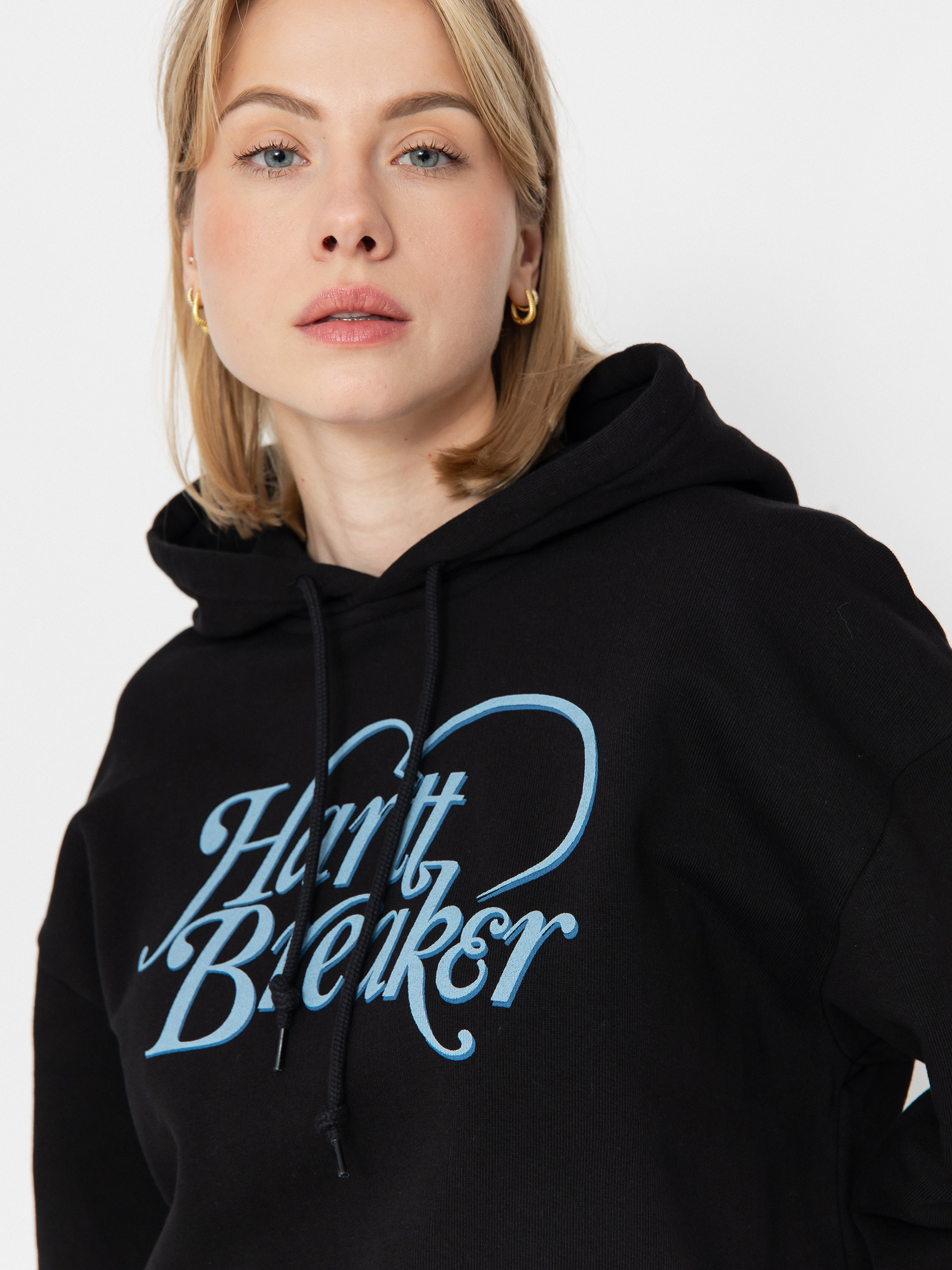 Mikina s kapucí Carhartt WIP Harttbreaker HD Wmn (black)