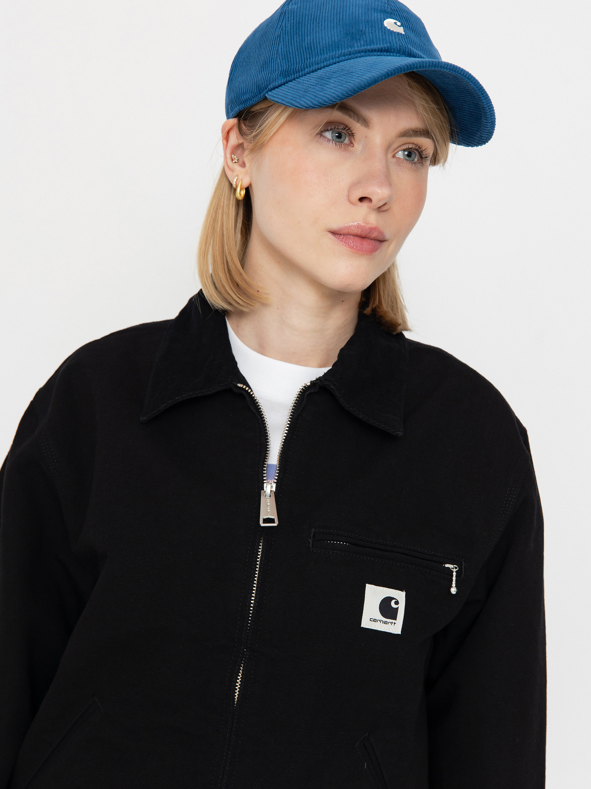 Bunda Carhartt WIP OG Detroit Wmn (black/black)