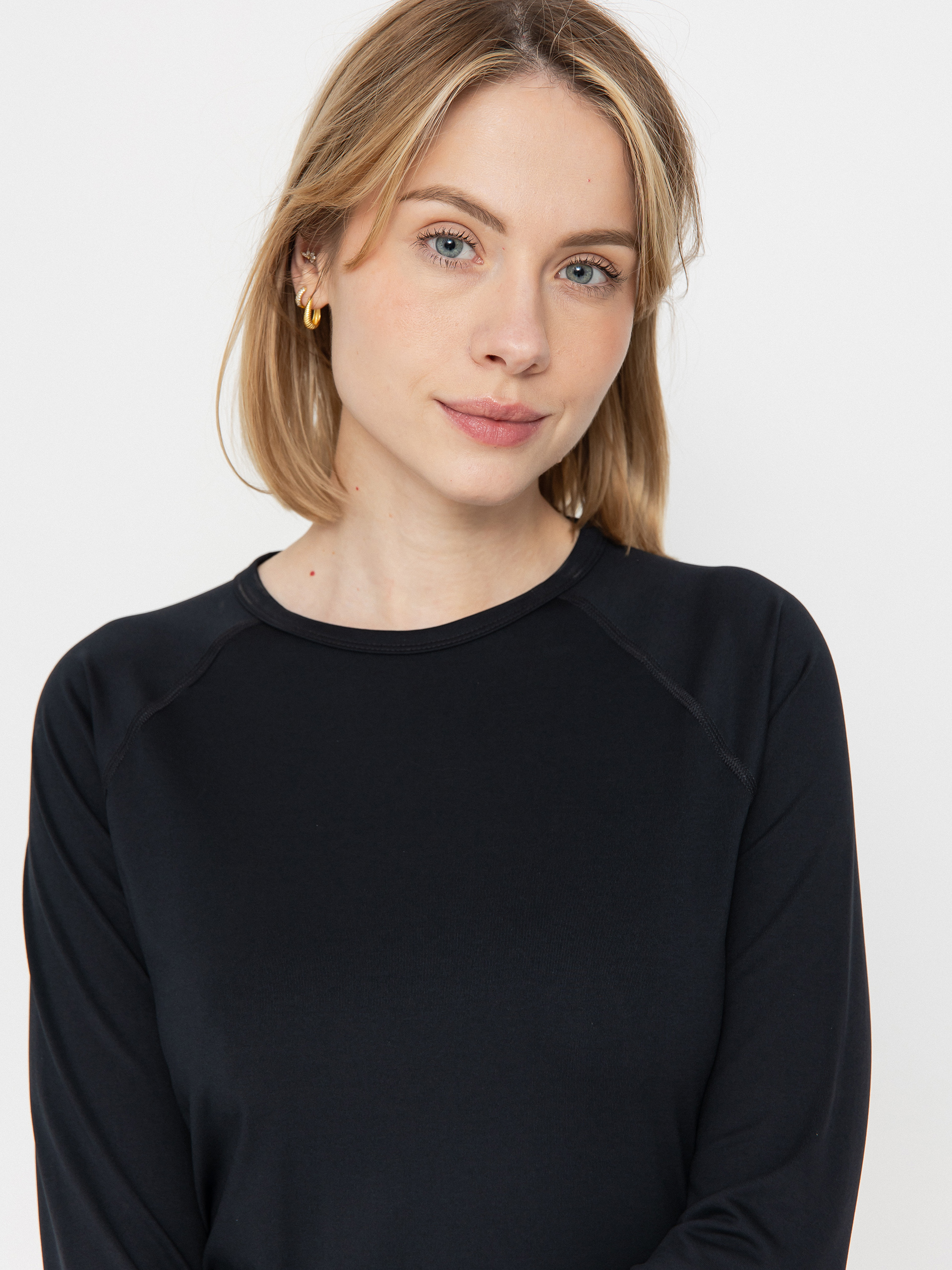 Dámský Triko Burton Lightweight X Crew (true black)