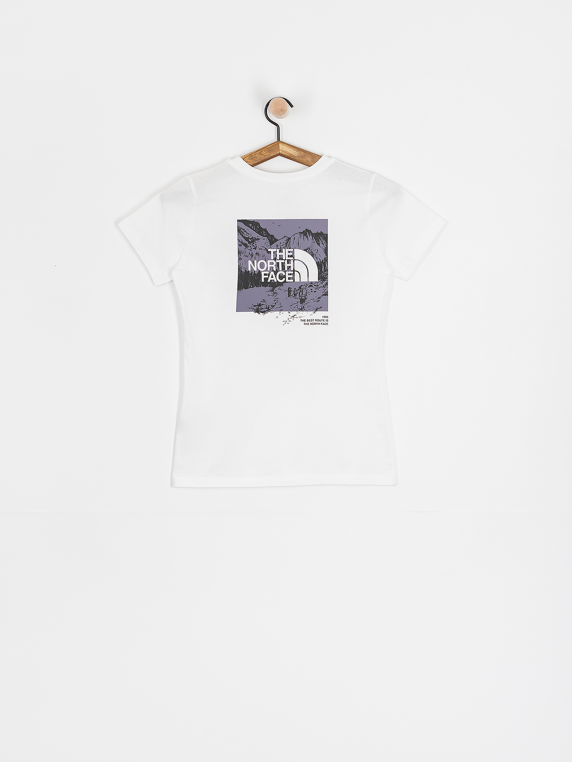 Tričko The North Face Graphic Half Dome Wmn (tnf white/lunar slate)