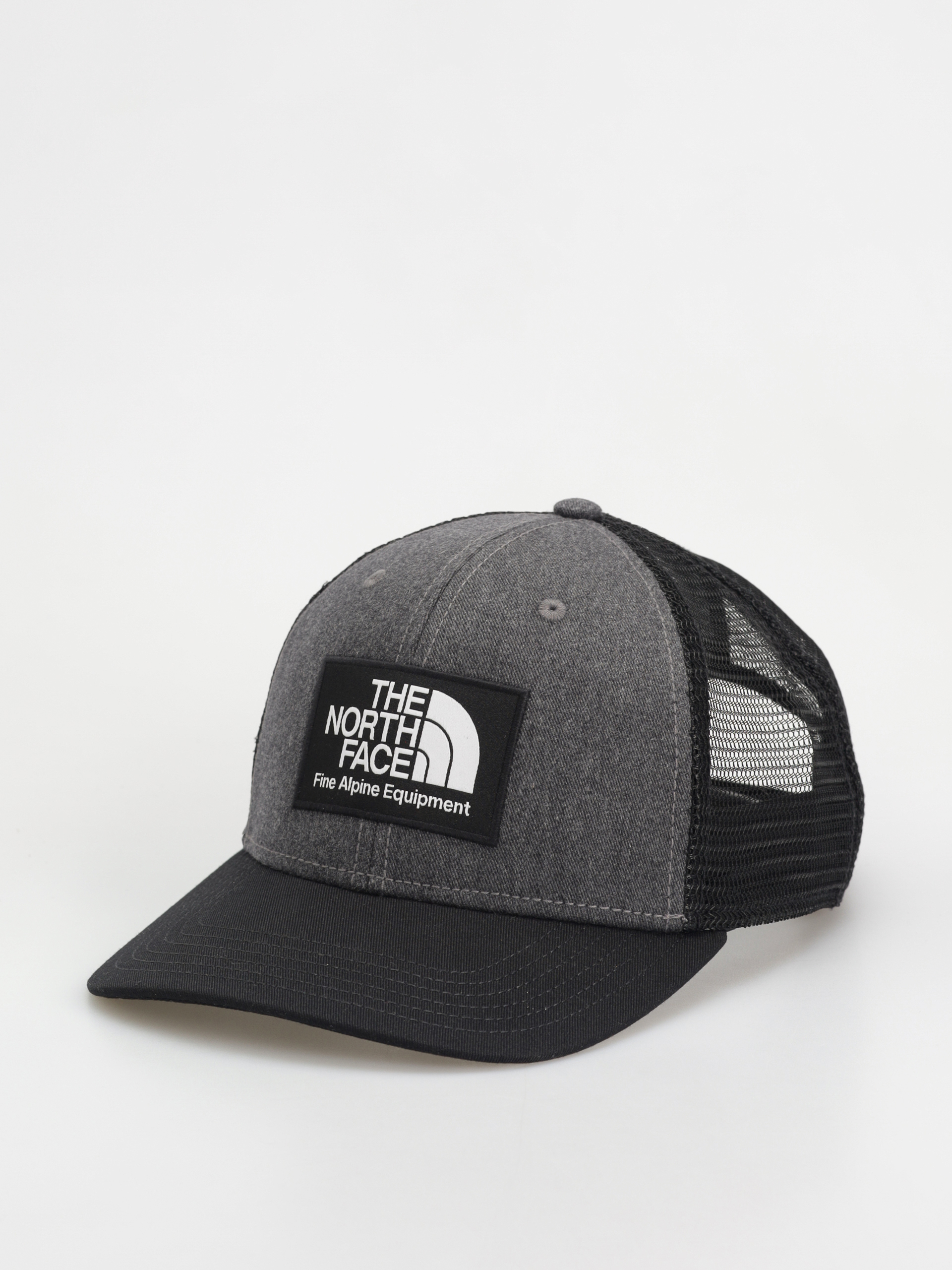 Kšiltovka The North Face Deep Fit Mudder Trucker (tnf black/tnf medium grey heather)