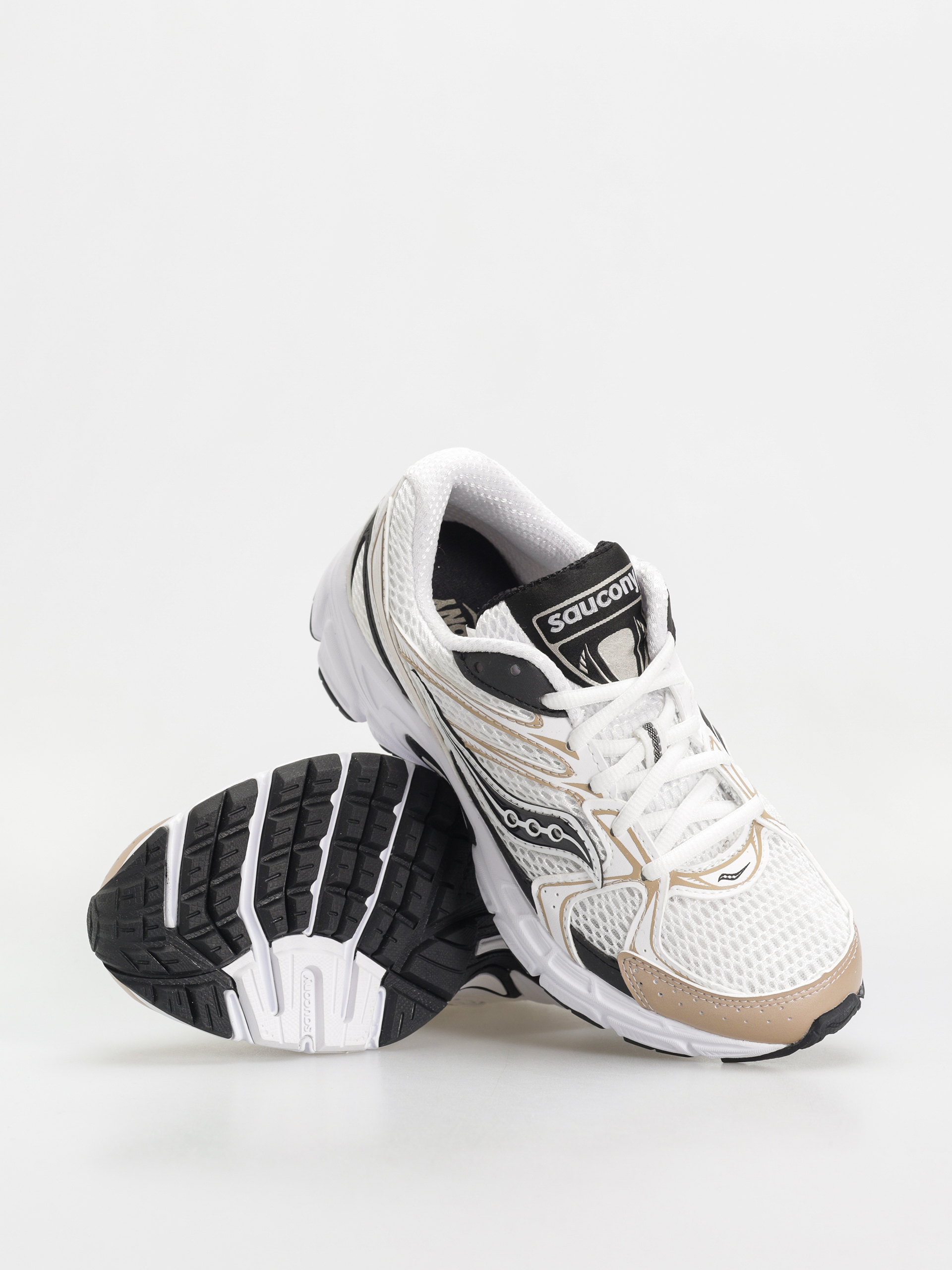 Boty Saucony Ride Millennium (wht/gold/black)