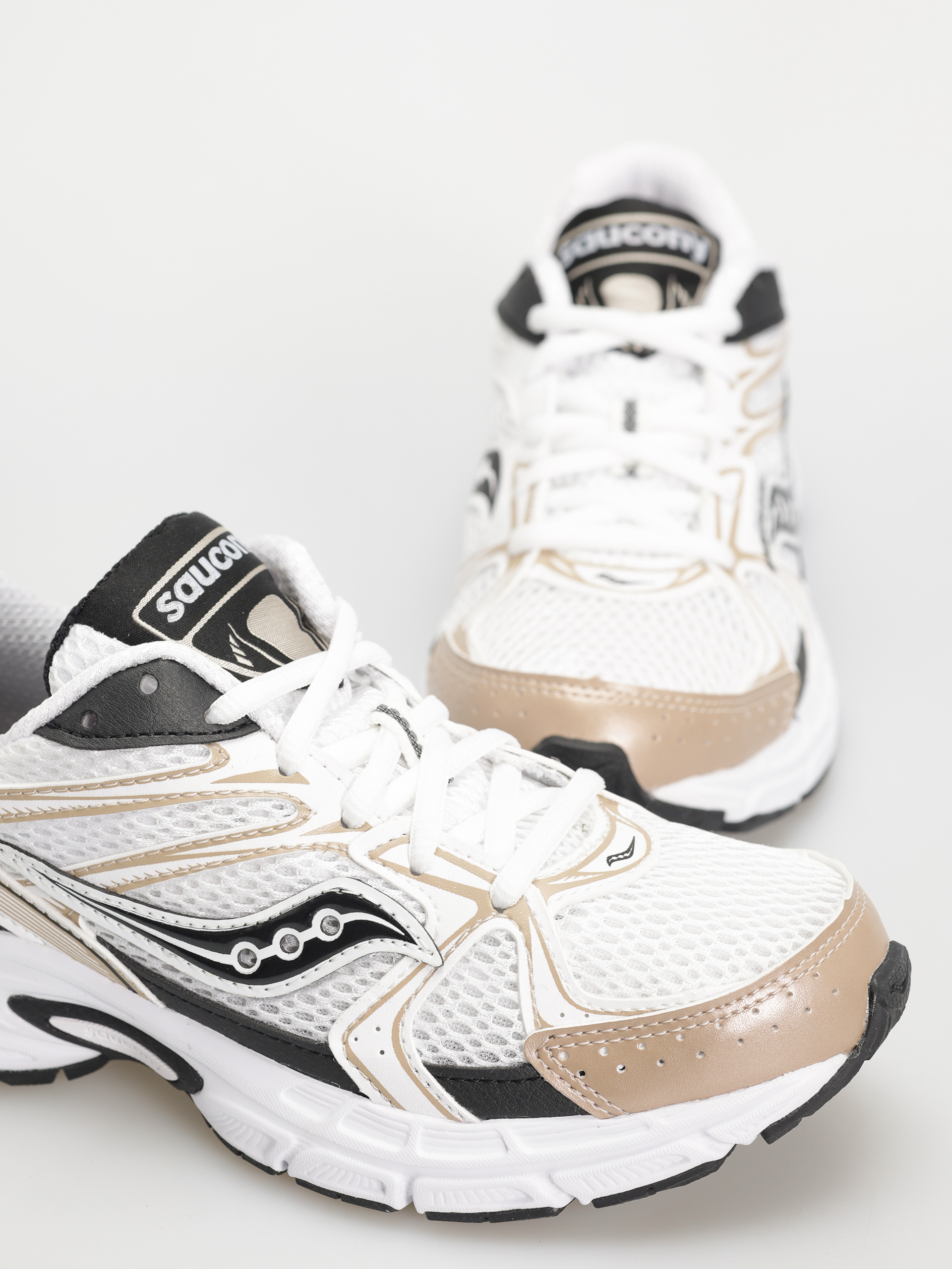 Boty Saucony Ride Millennium (wht/gold/black)